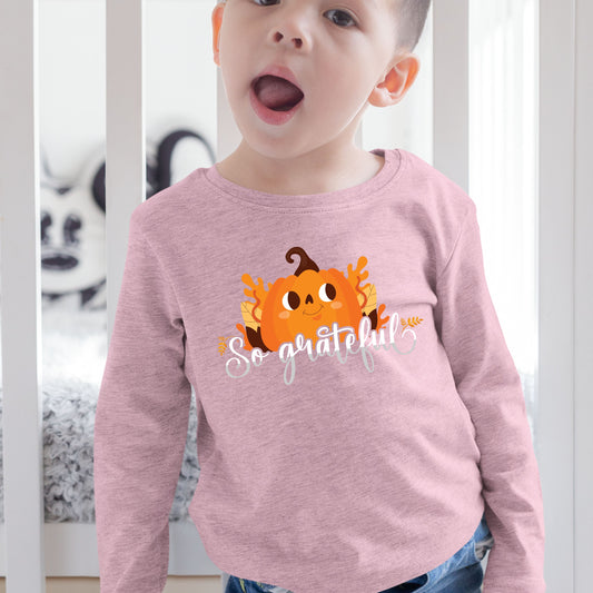 So Grateful, Thanksgiving Sweatshirt, Thanksgiving Sweater for kids, Thanksgiving Gift Ideas, Cute Thanksgiving