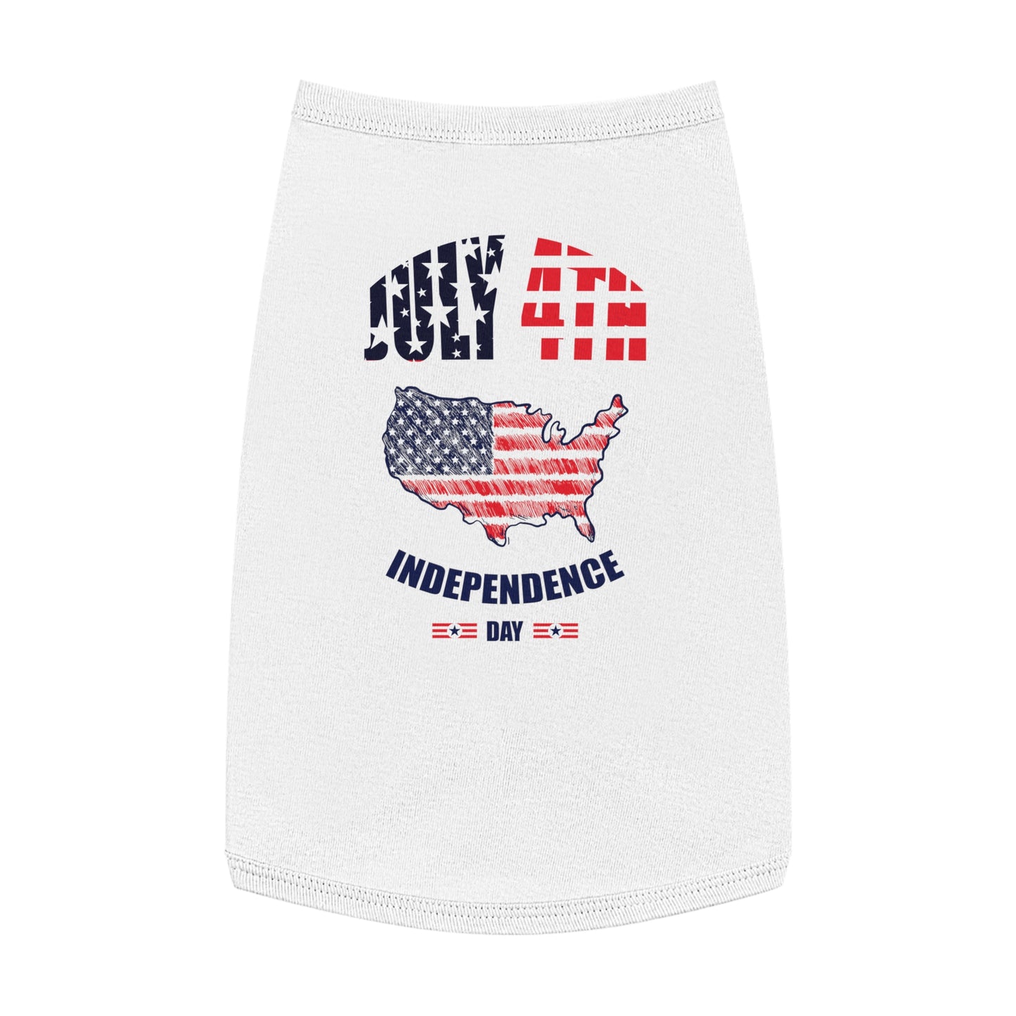 July 4th Independence Day Pet Tank Top