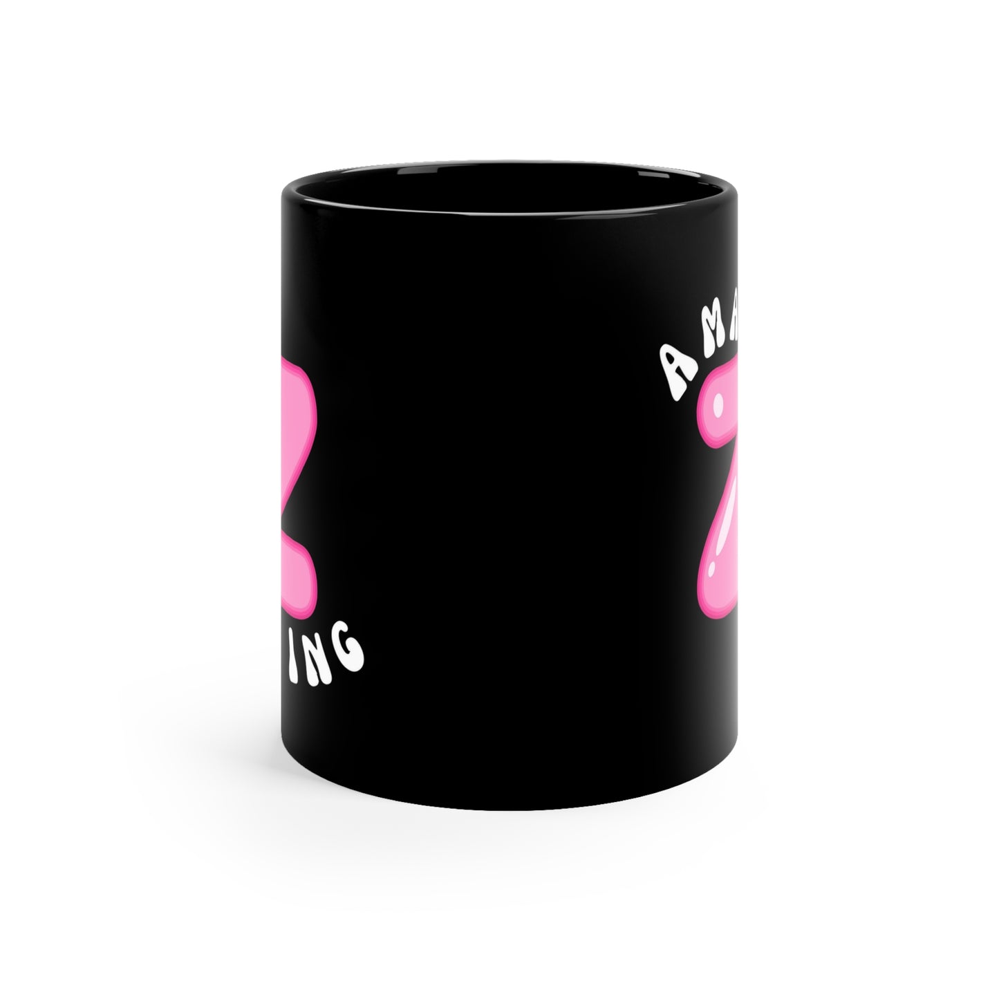 AmaZing Black Glossy Mug