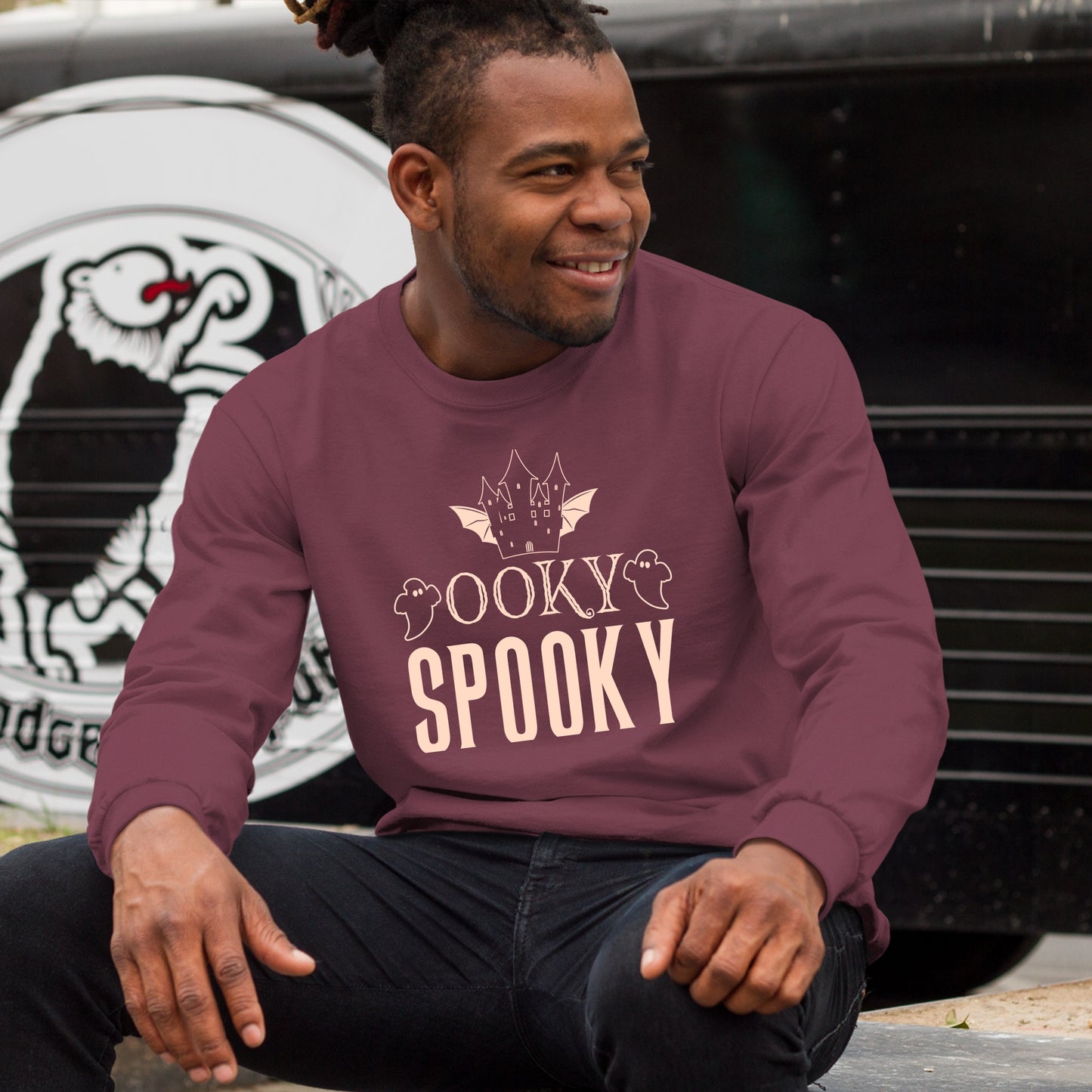 Ooky Spooky, Halloween Gift Sweatshirt, Halloween Sweater, Cute Halloween Sweatshirt, Funny Halloween Sweatshirt