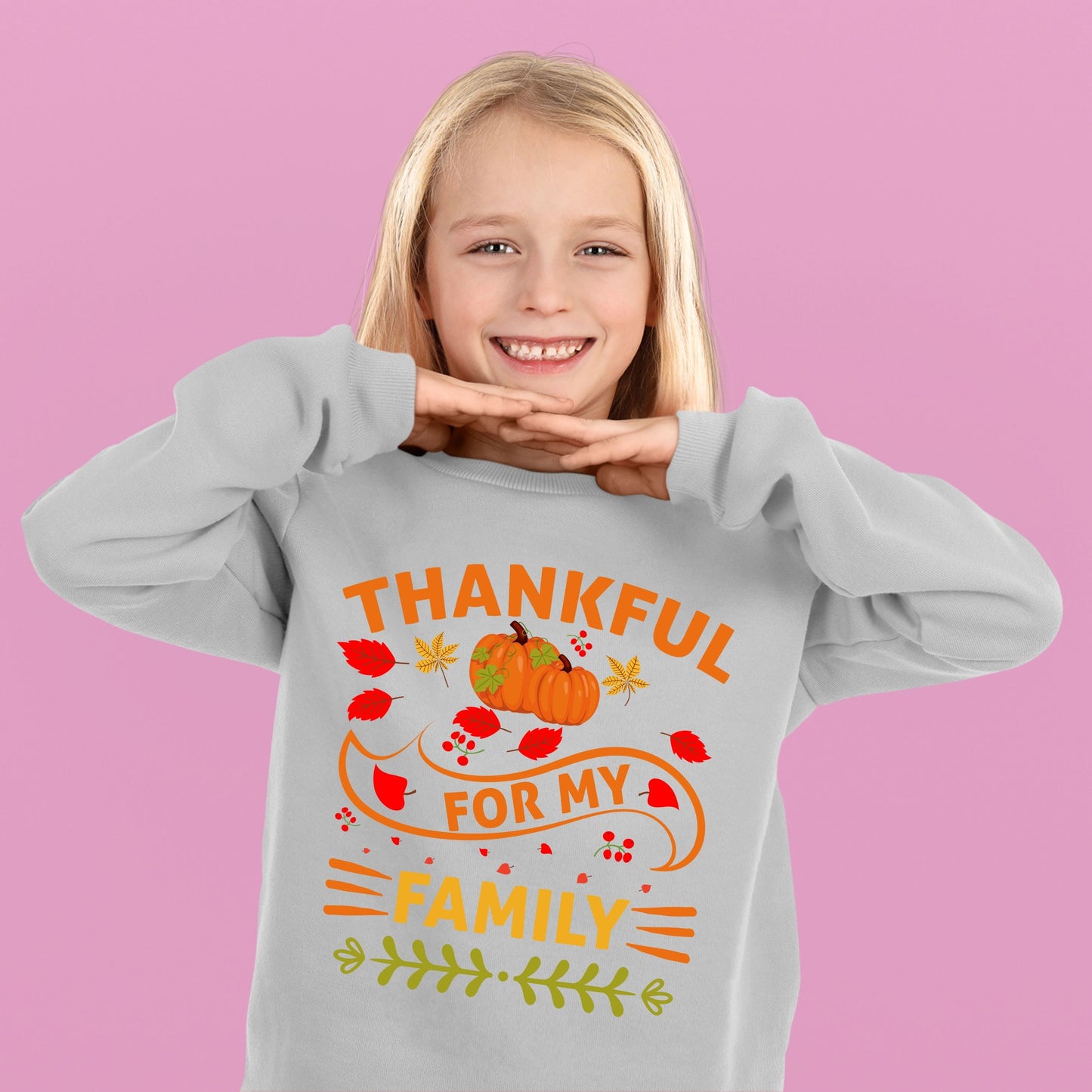 Thanksgiving Thankful Sweatshirt, Thanksgiving Sweatshirt, Thanksgiving Sweater for Kids, Thanksgiving Gift, Funny Thanksgiving Sweatshirt