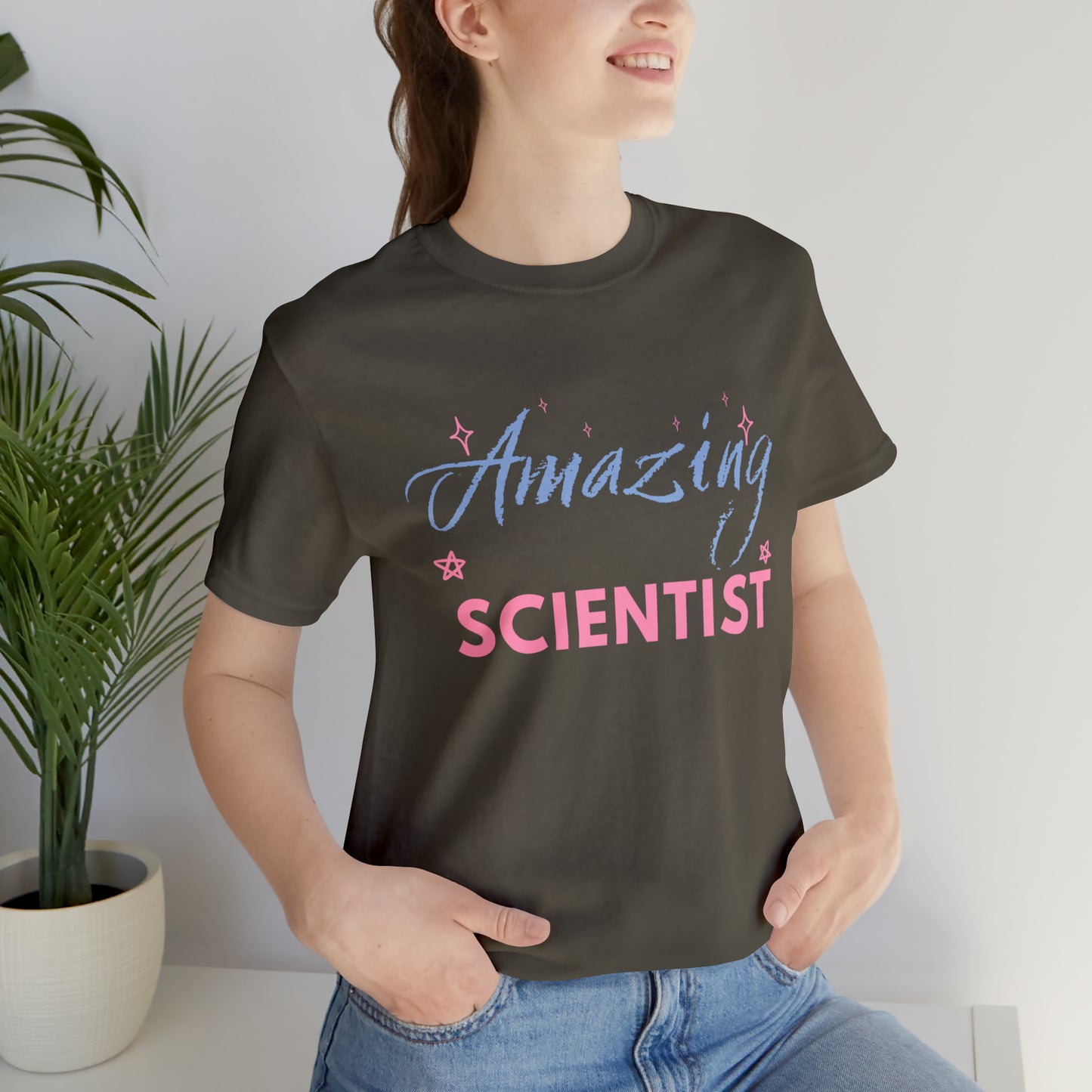 Amazing Scientist Unisex Jersey Short Sleeve Tee