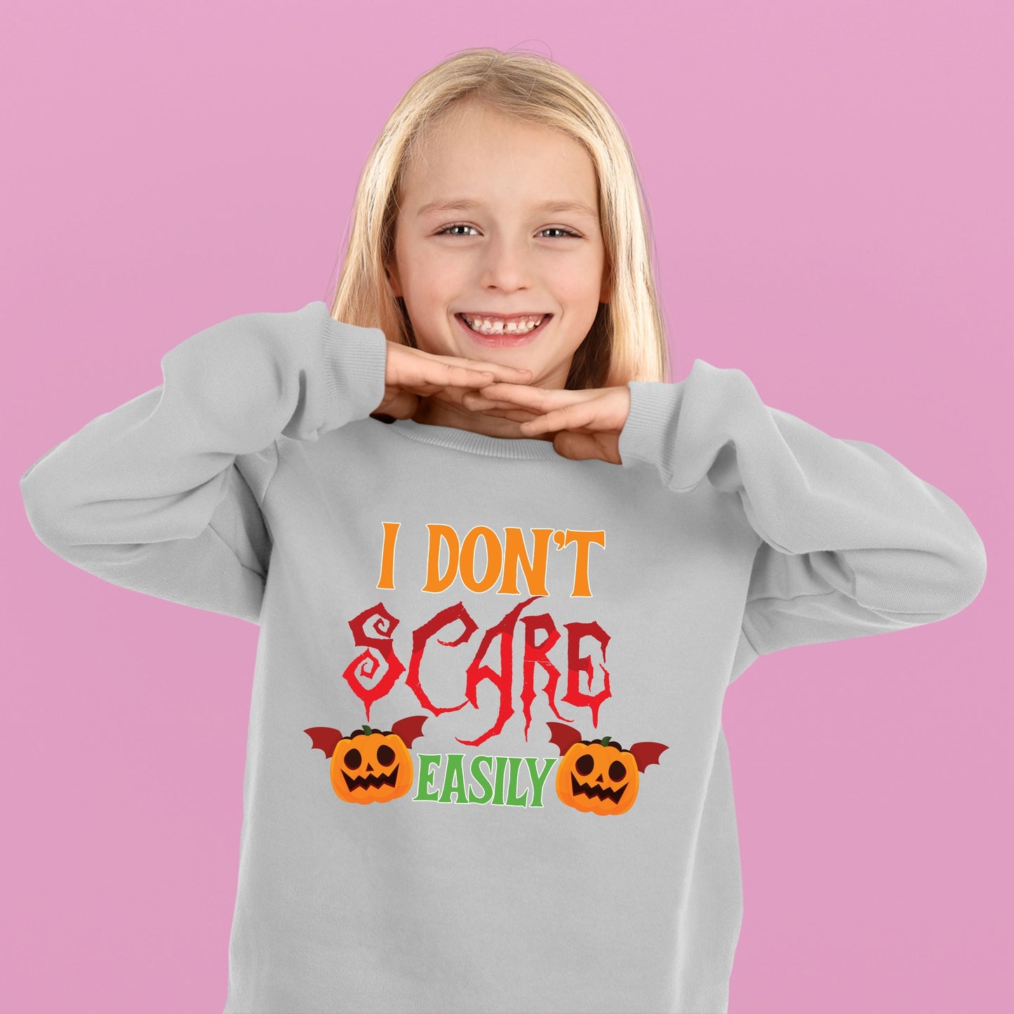 Halloween I Don't Scare Easily Bodysuit, Halloween Gift Bodysuit, Halloween Onesies, Cute Halloween Bodysuit, Halloween Design Shirt