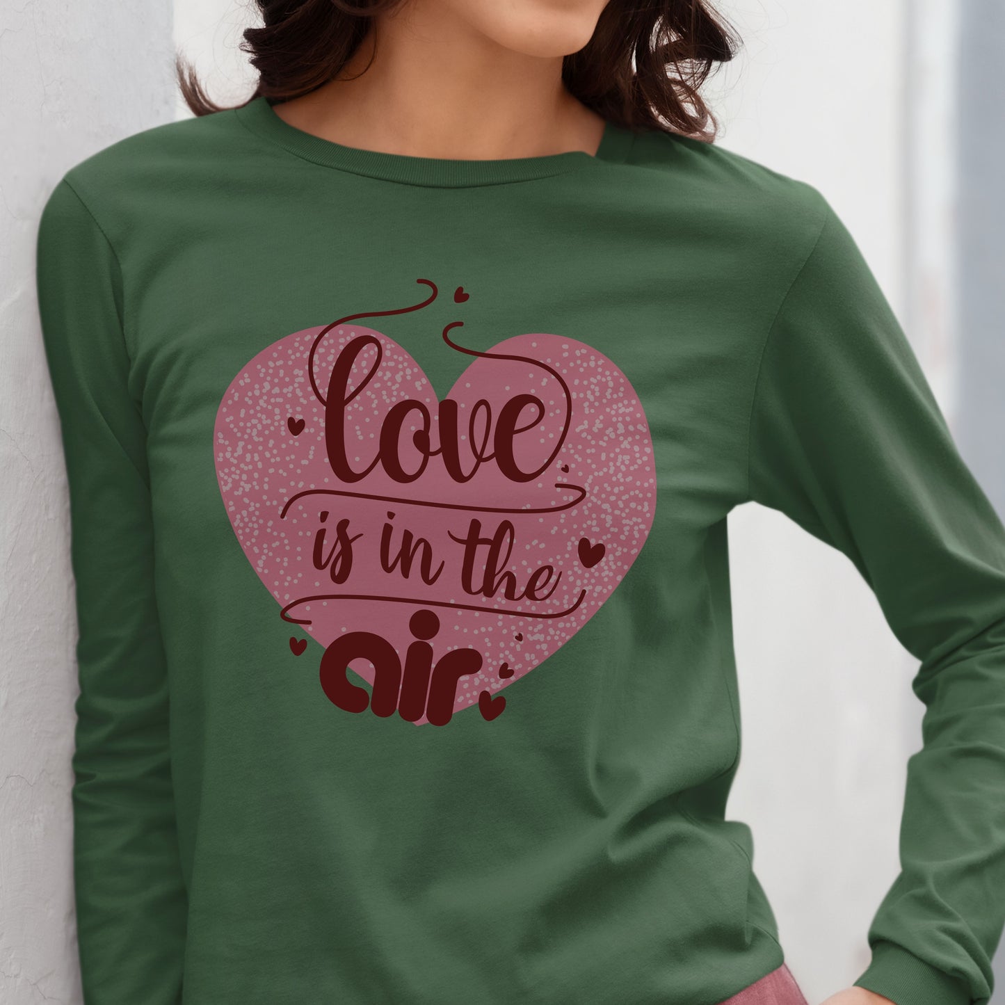 Love Is In The Air, Groovy Valentine, Retro Valentine, Funny Valentine, Valentines Shirt Women, Valentines Shirt for Her, Gifts for Her