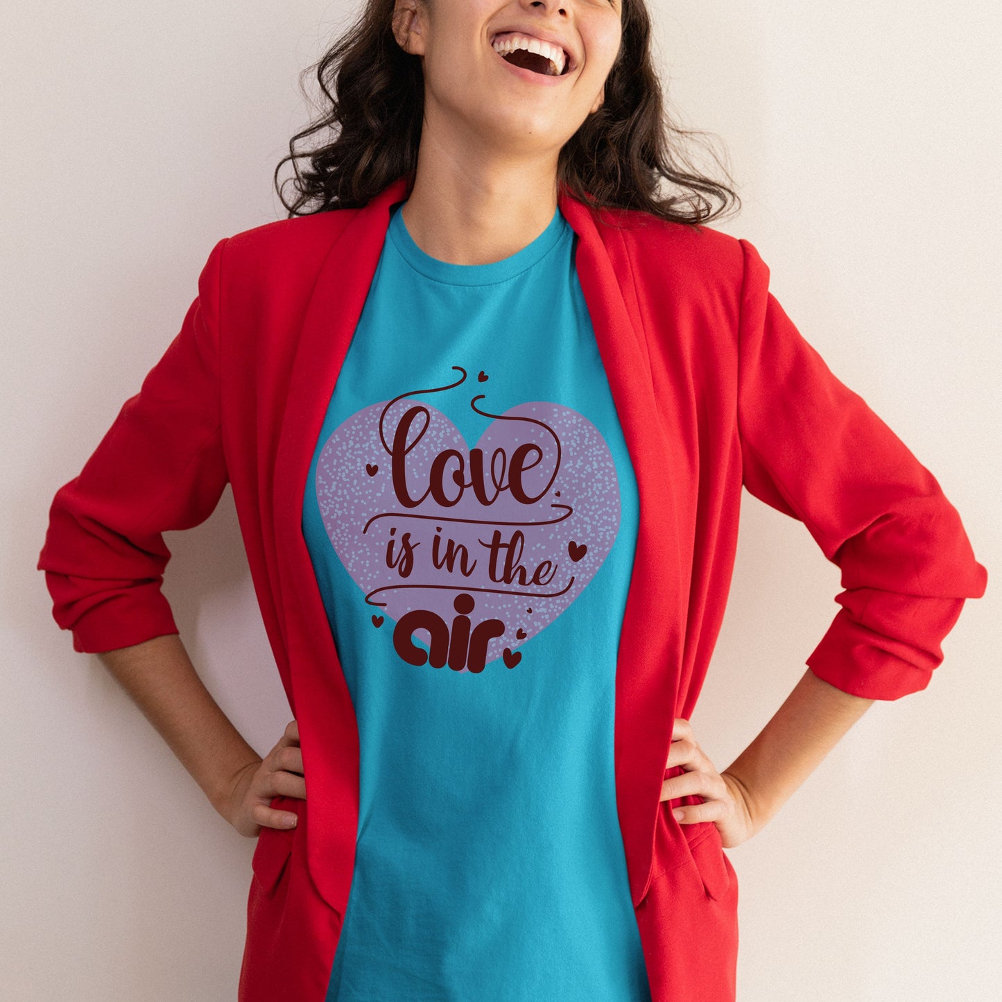 Love Is In The Air, Groovy Valentine, Retro Valentine, Funny Valentine, Valentines Shirt Women, Valentines Shirt for Her, Gifts for Her