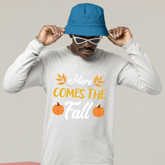 Fall Here Comes Fall Sweatshirt, Fall Sweatshirt, Fall Sweater for Men, Fall Sweater for Women, Fall Gift Ideas, Funny Fall Sweatshirt