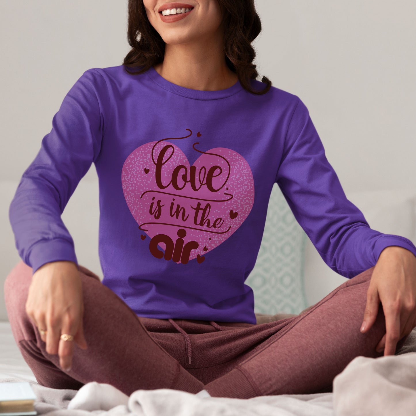 Love Is In The Air, Groovy Valentine, Retro Valentine, Funny Valentine, Valentines Shirt Women, Valentines Shirt for Her, Gifts for Her