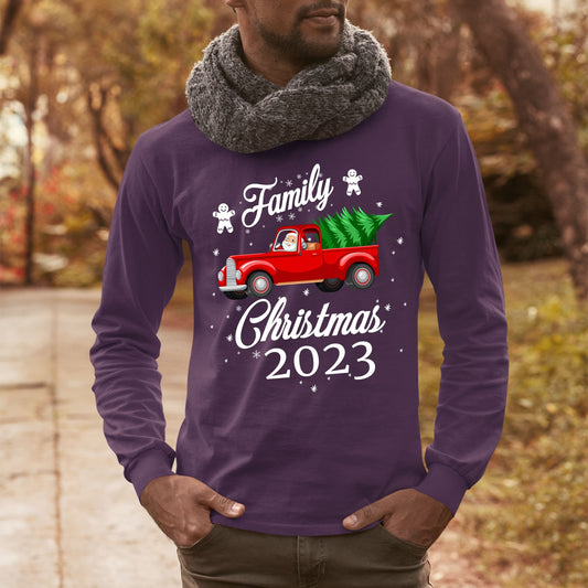 Family Christmas 2023, Men Long Sleeves, Christmas, Christmas Shirts, Christmas Clothing, Christmas Decor, Christmas Sweatshirts