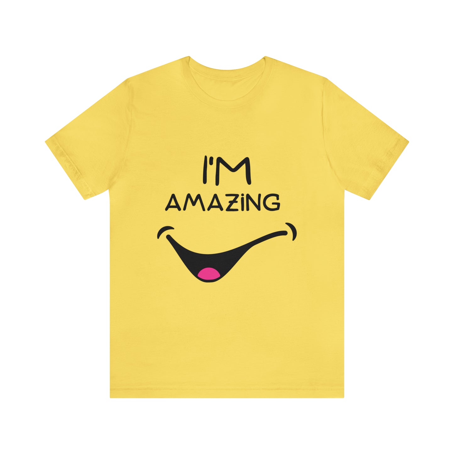 Cheeky Smile I'm Amazing | Unisex Jersey Tee