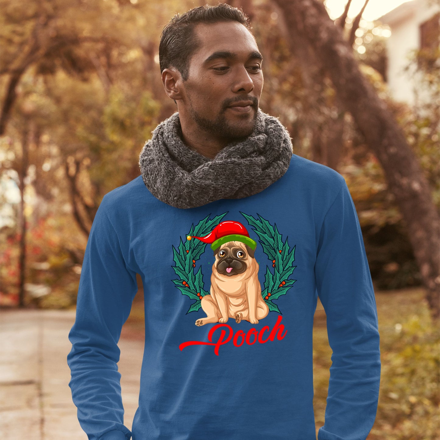 Pooch, Men Long Sleeves, Christmas Shirts, Christmas Sweatshirts, Christmas, Christmas Clothing, Christmas Decor