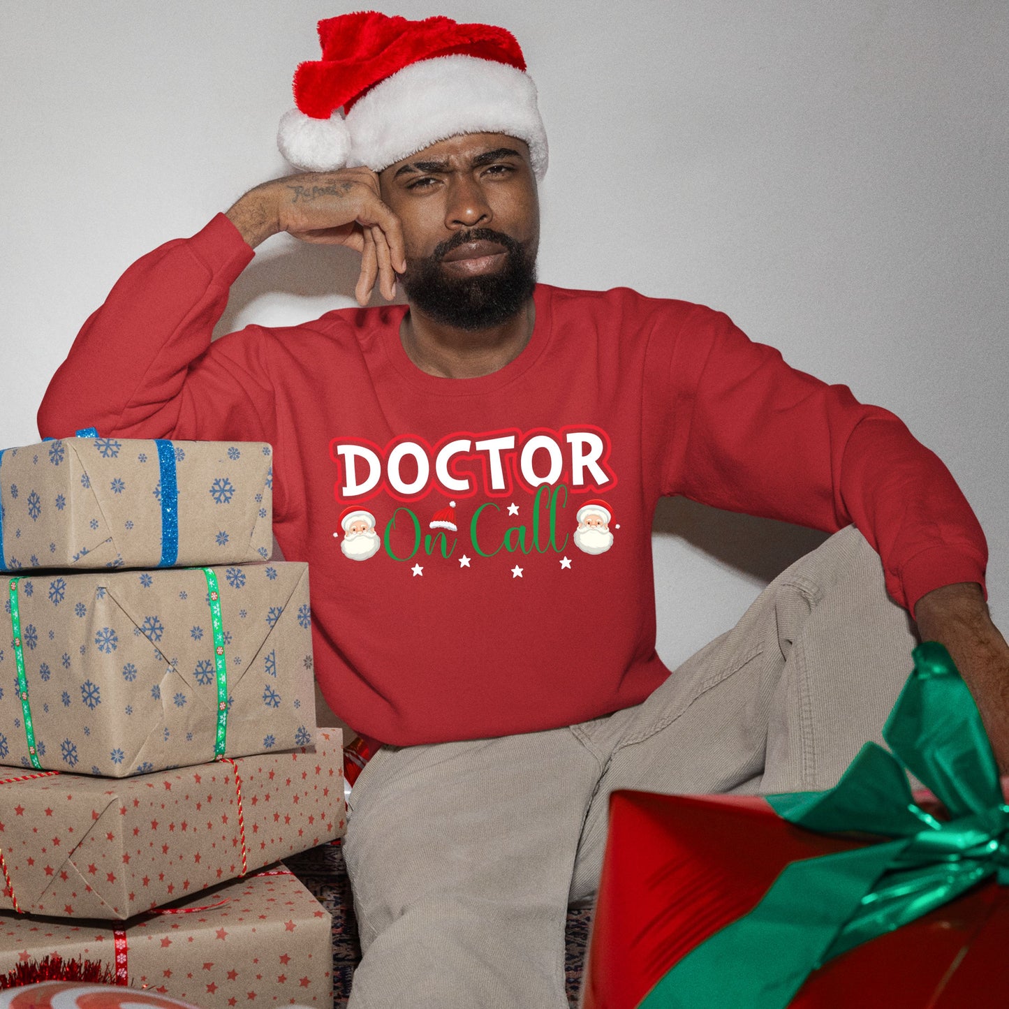 Doctor on Call, Nurse Gift for Him,  Shirt, Christmas Shirt, 2022 Christmas, Christmas Sweatshirt,  School TShirt, Doctor