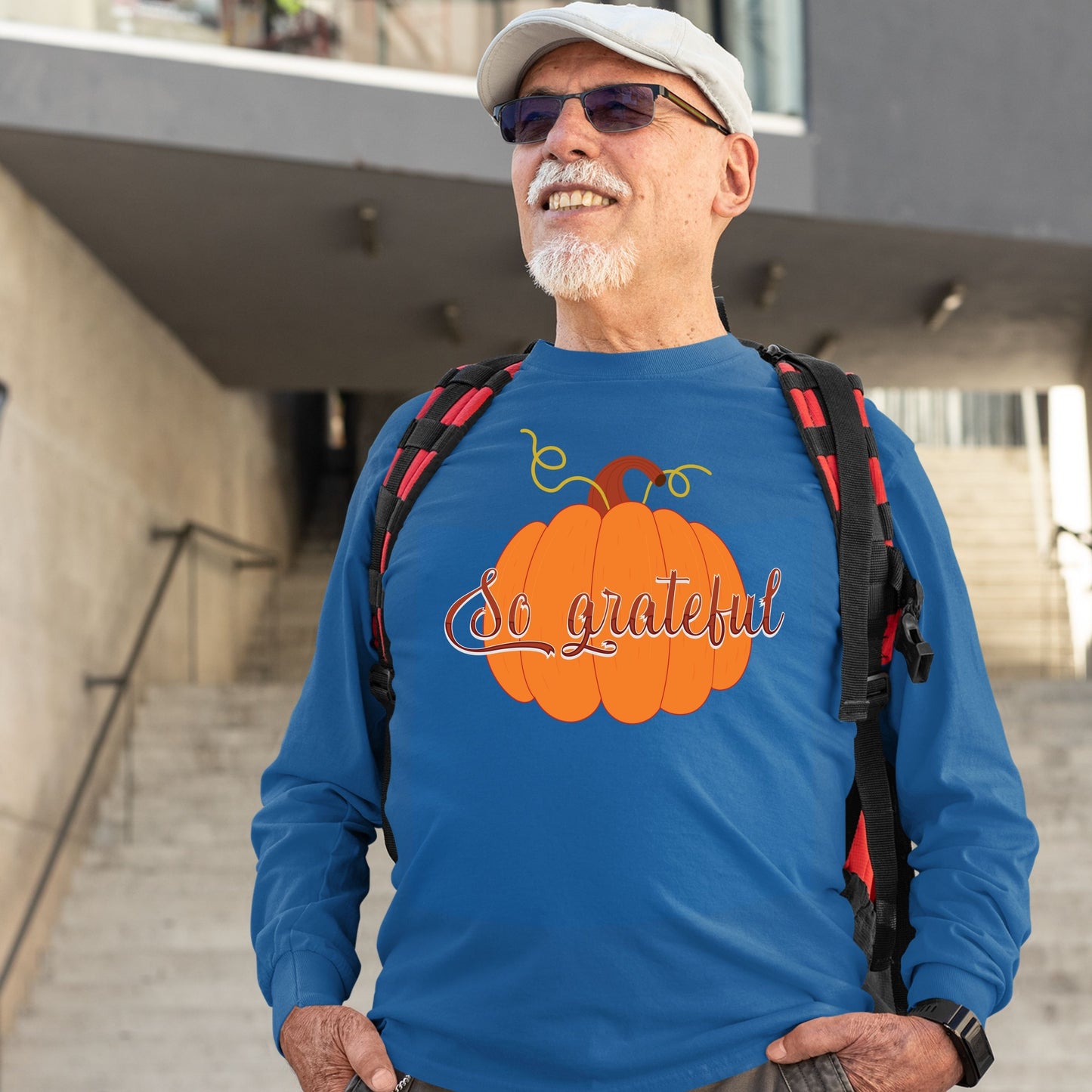 So Grateful, Thanksgiving Sweatshirt, Thanksgiving Sweater for Men, Thanksgiving Gift Ideas, Cute Thanksgiving