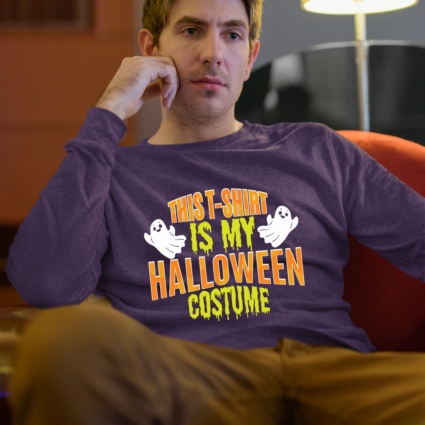 This T Shirt Is My Halloween Costume, Halloween Gift Sweatshirt, Halloween Sweater, Cute Halloween Sweatshirt, Funny Halloween Sweatshirt