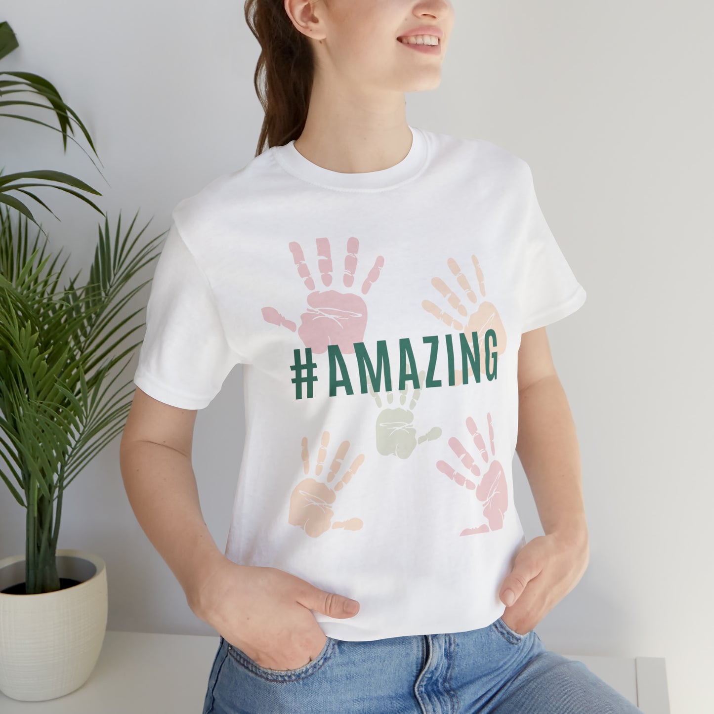 Amazing Hands Unisex Jersey Short Sleeve Tee