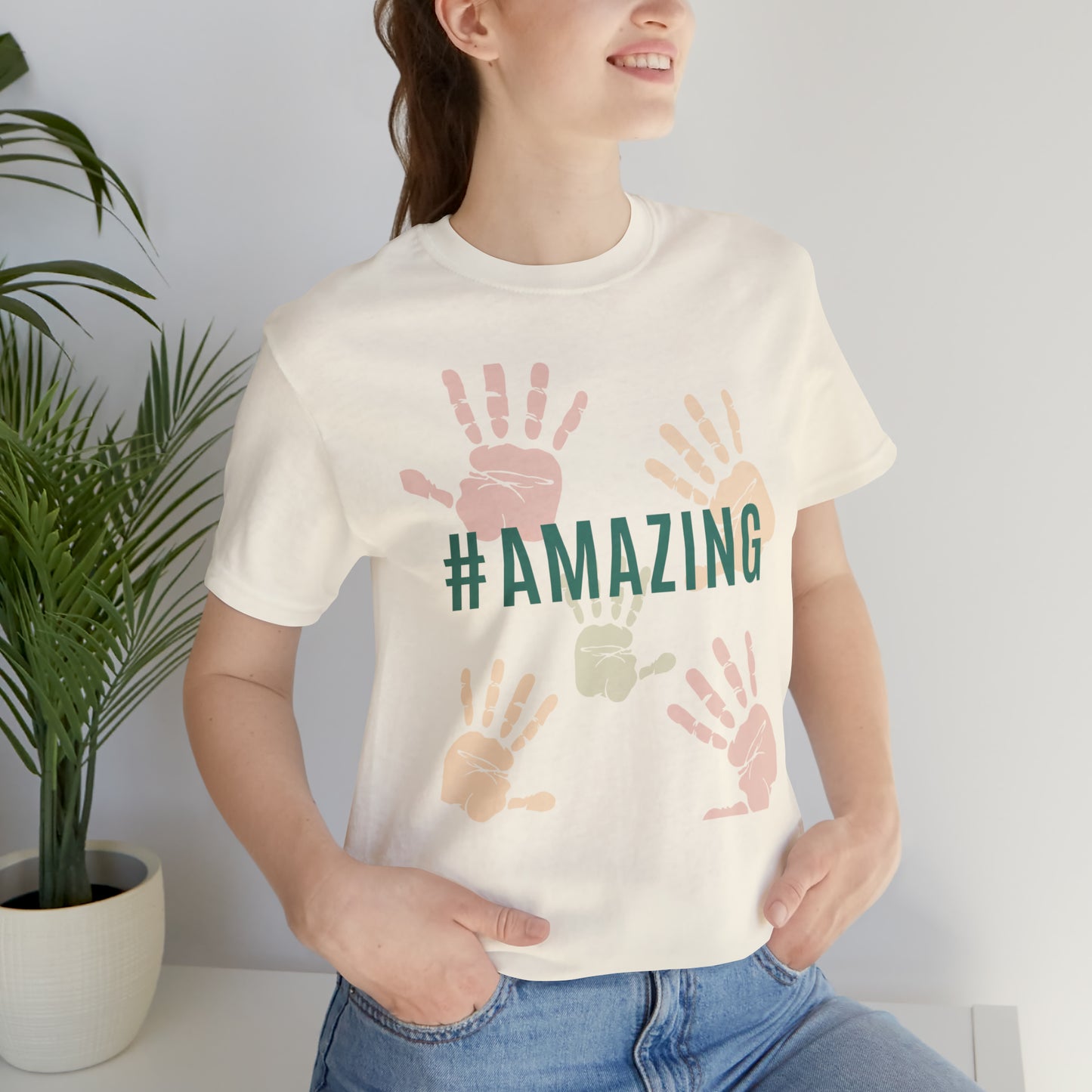 Amazing Hands Unisex Jersey Short Sleeve Tee