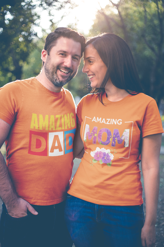 Amazing Mom - Dad, Family Shirts, Family Reunion Shirts, Trendy Shirts