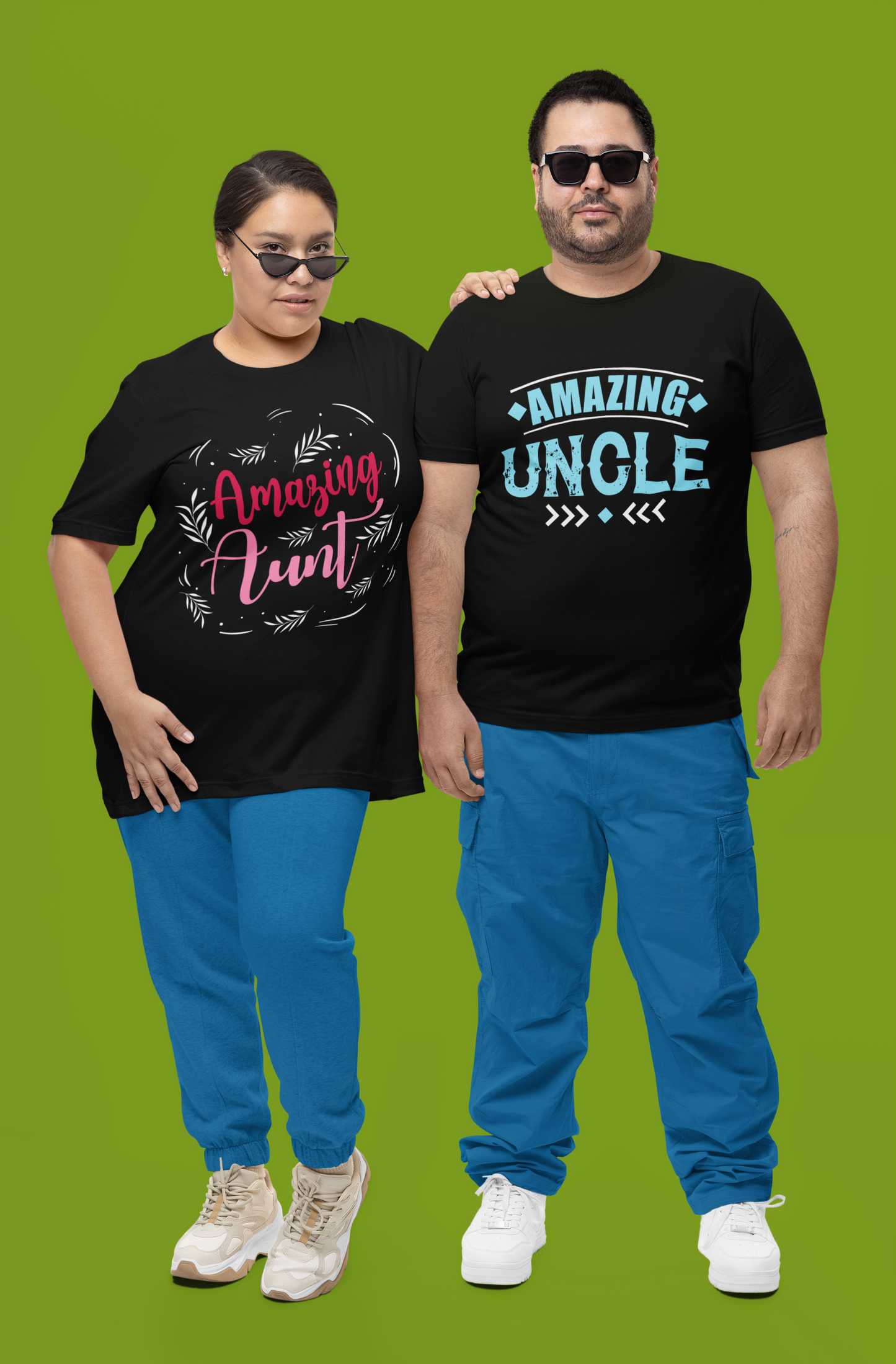 Amazing Uncle - Aunt, Family Shirts, Family Reunion Shirts, Trendy Shirts