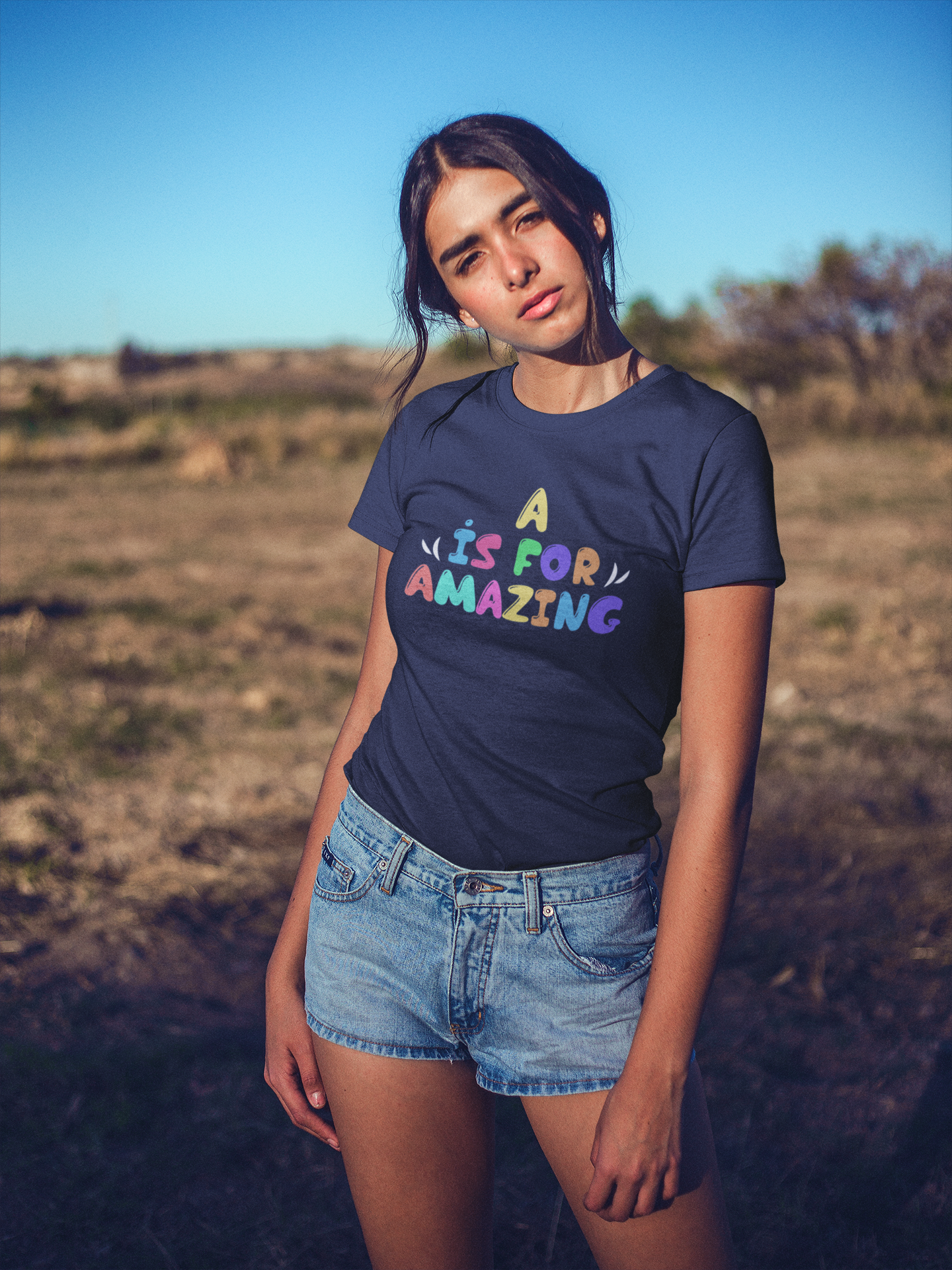 A is For Amazing Women's Premium Tee, Amazing shirts, Inspirational shirts, Motivational Shirts, Positive shirts, Trendy tees