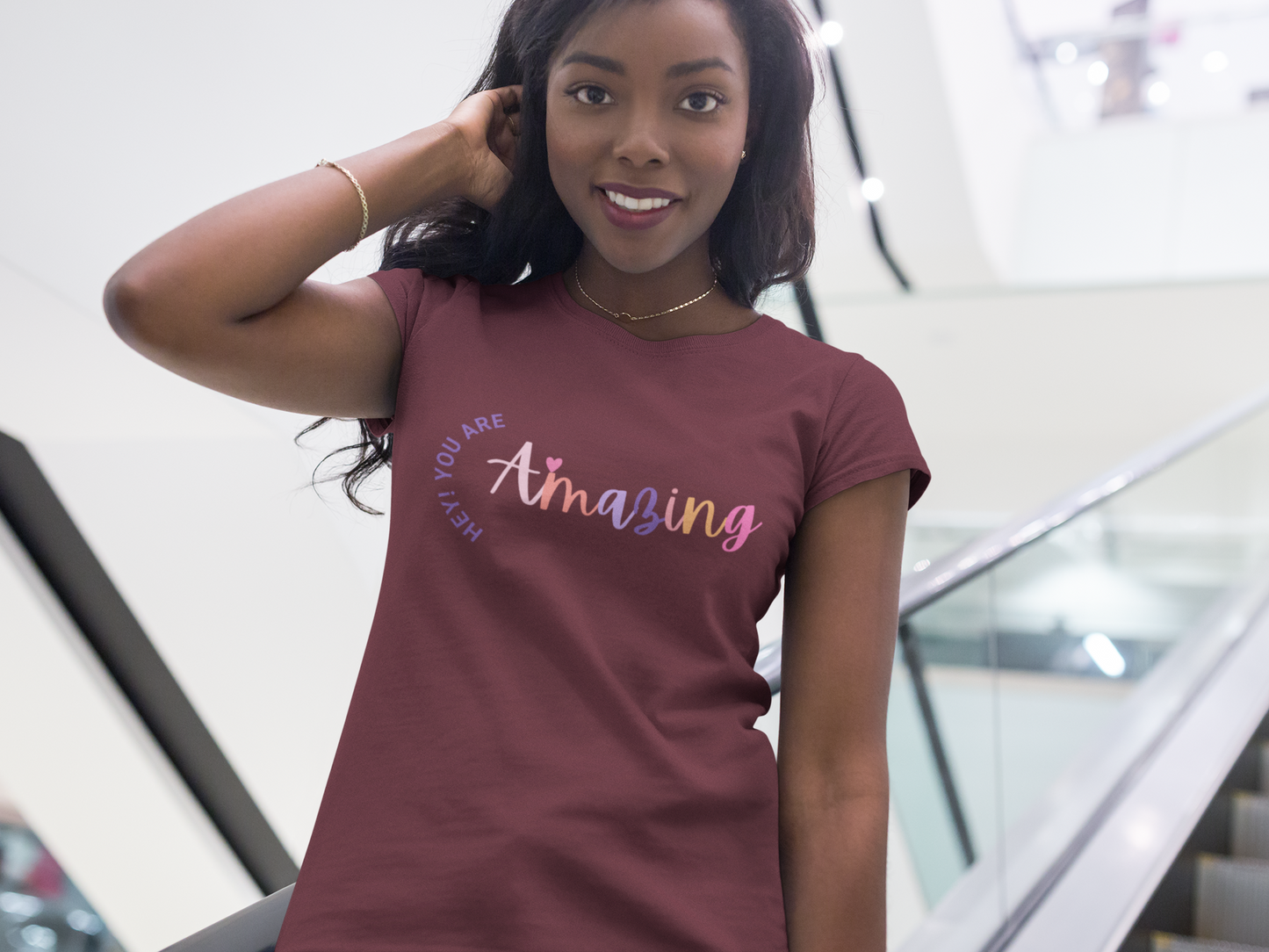 Hey You Are Amazing Youth Short Sleeve Tee