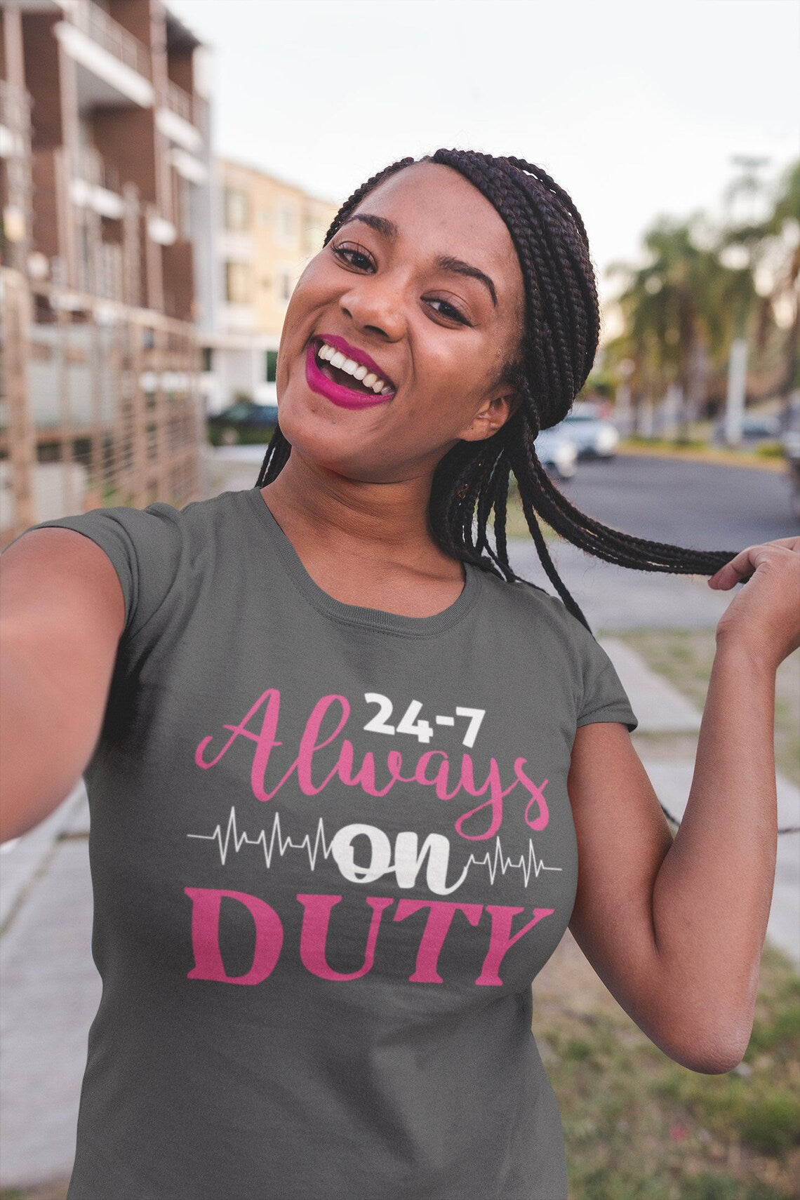 24-7 Always On Duty Women's Favorite Tee, Doctor shirts, Doctor gift ideas, New Doctor shirt, Future doctor shirt, gift for doctors