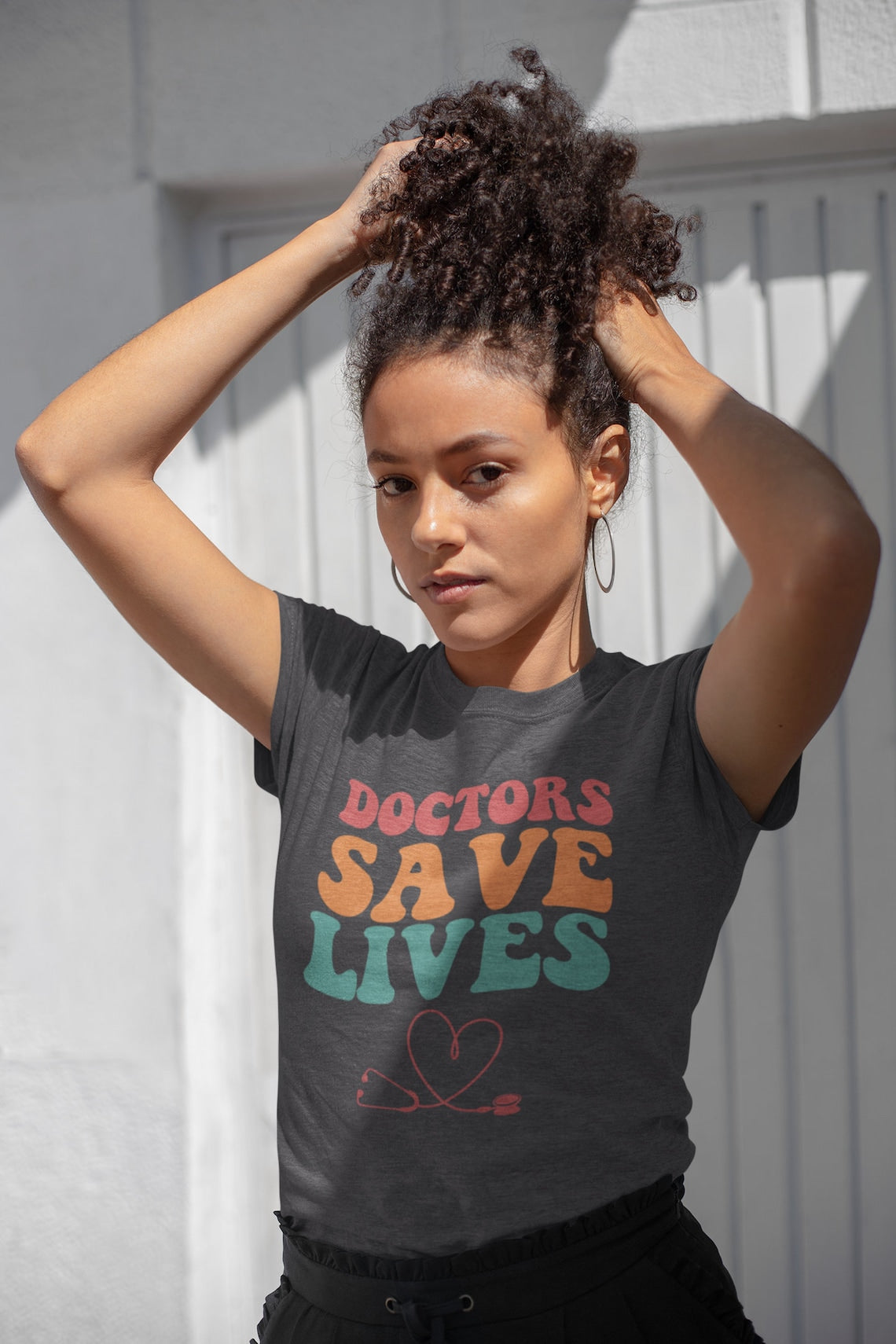 Doctors Save Lives Women's Favorite Tee, Doctor shirts, Doctor gift ideas, New Doctor shirt, Future doctor shirt, gift for doctors