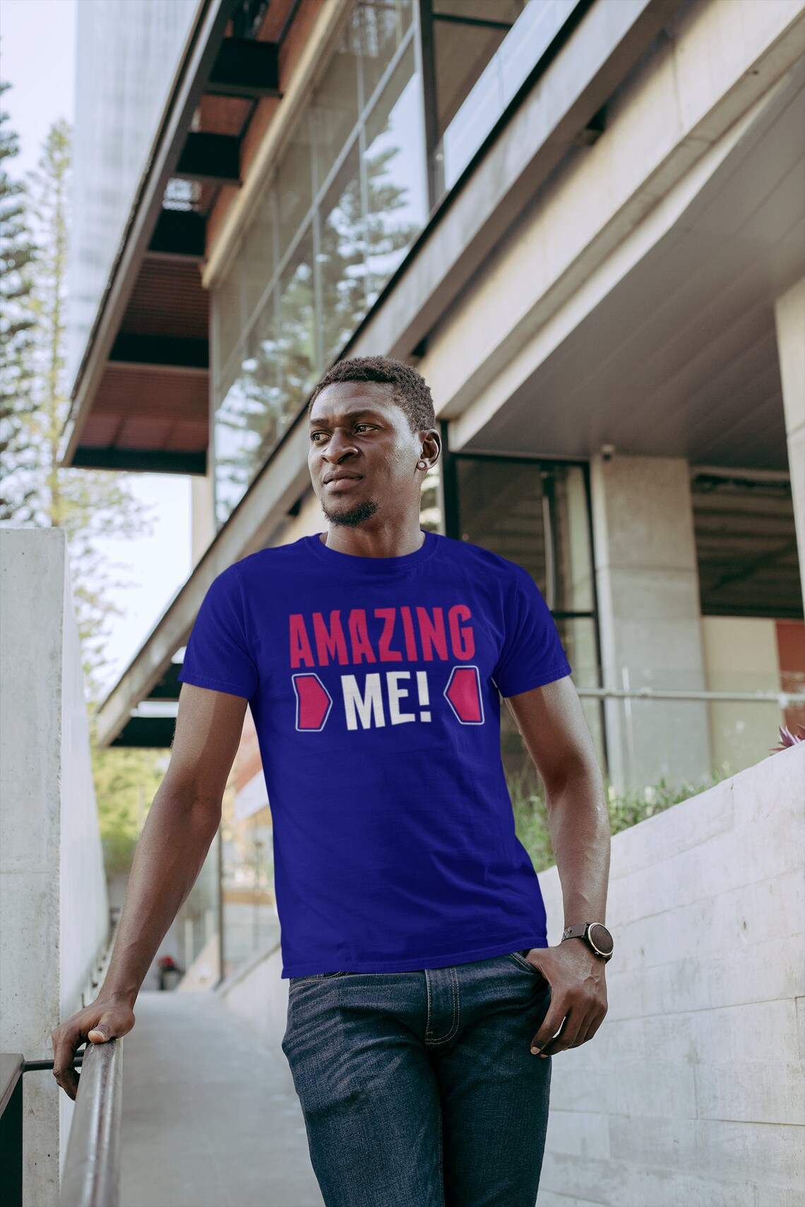Amazing Me Men's Performance T-Shirt, Amazing shirts, Inspirational shirts, Motivational Shirts, Positive shirts, Trendy tees, Men's Shirt