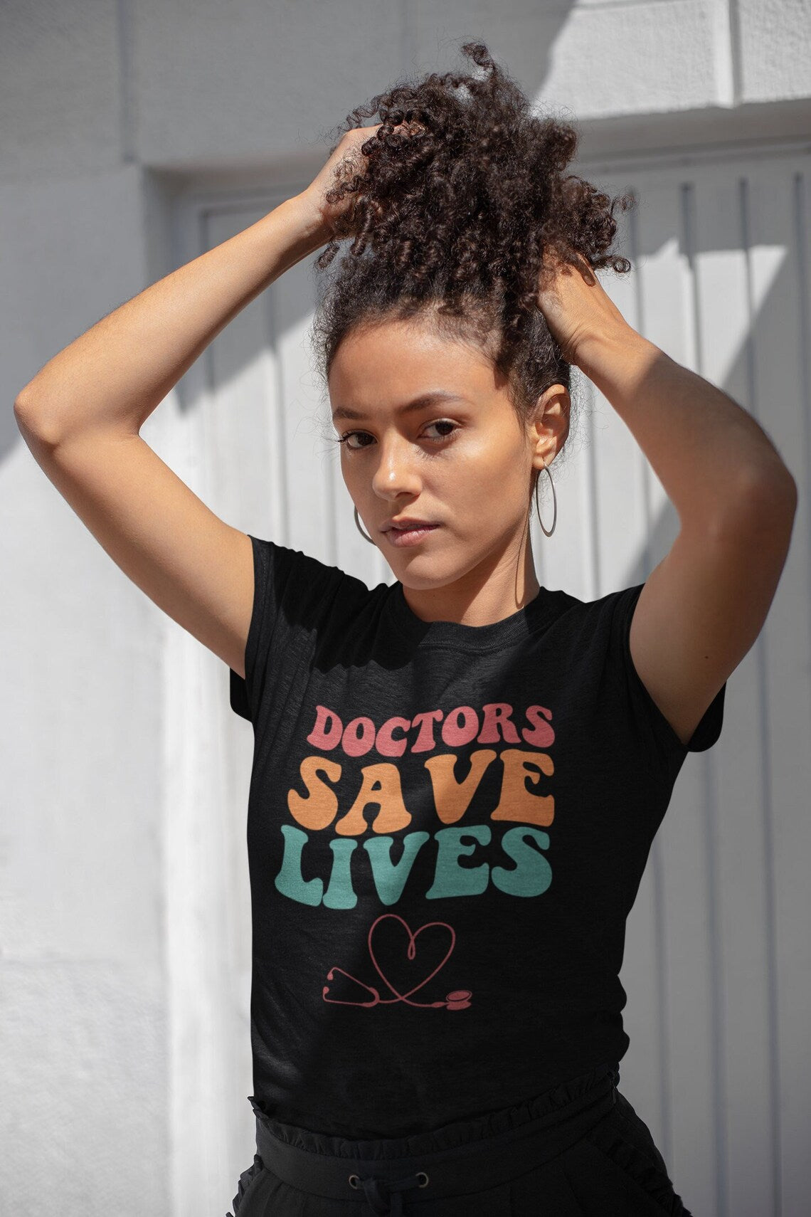 Doctors Save Lives Women's Favorite Tee, Doctor shirts, Doctor gift ideas, New Doctor shirt, Future doctor shirt, gift for doctors