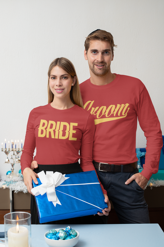 Bride | Groom, Trendy Bride Shirt, Bachelorette Party Shirts, Trendy Grooms Shirt, Wedding Party Shirts, Womens Shirt, Mens Shirt