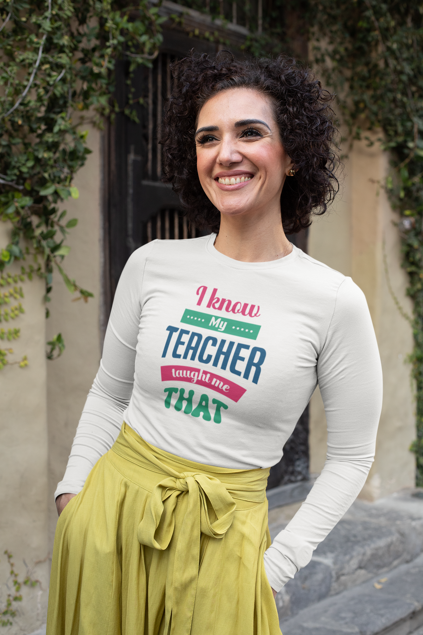 I know My Teacher Taught Me, Gift for Teacher, Teacher Shirt, Student Shirt, Back to School Shirt, Teacher Appreciation, Teachers Gift, Sqaud Shirt, Team Teacher Shirt