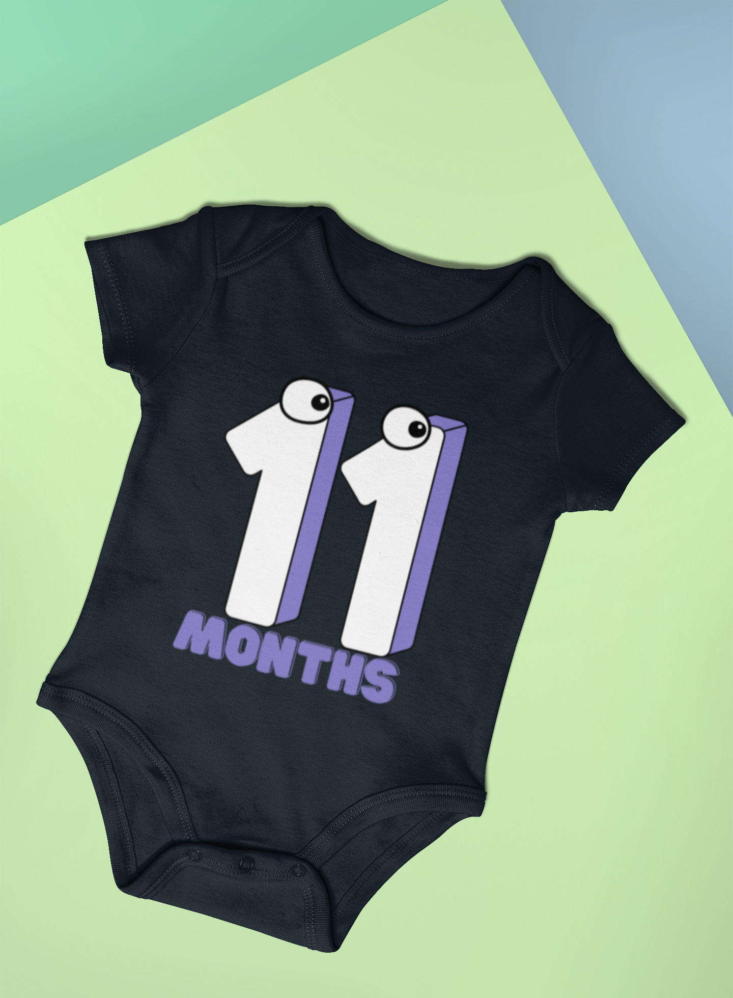 Infant Fine Jersey Bodysuit for 11 Months Unisex Babies