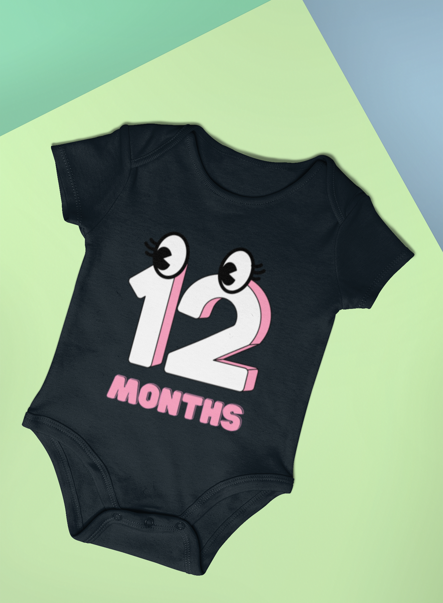 Infant Fine Jersey Bodysuit for 12 Months Unisex Babies