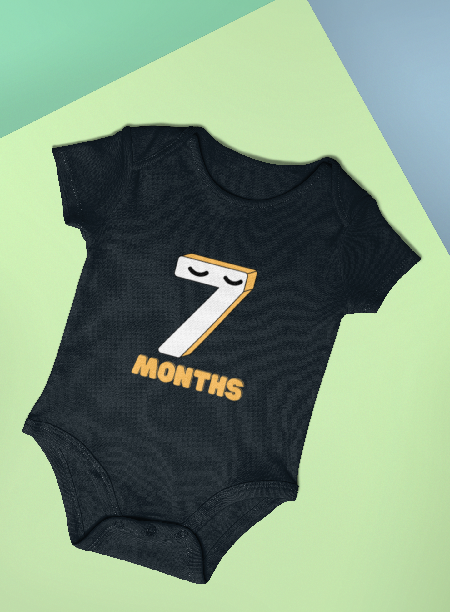 Infant Fine Jersey Bodysuit for 7 Months Unisex Babies