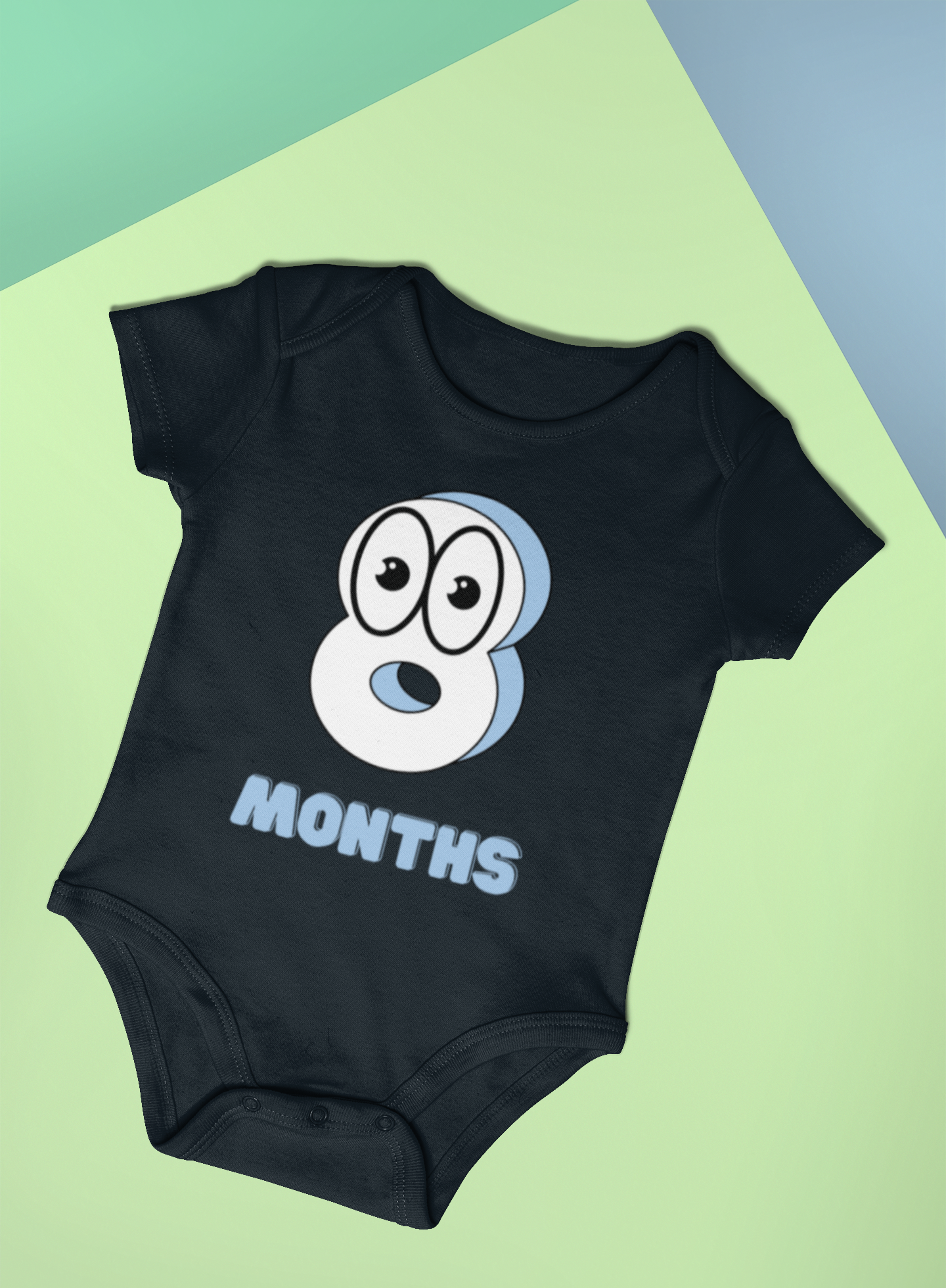 Infant Fine Jersey Bodysuit for 8 Months Unisex Babies