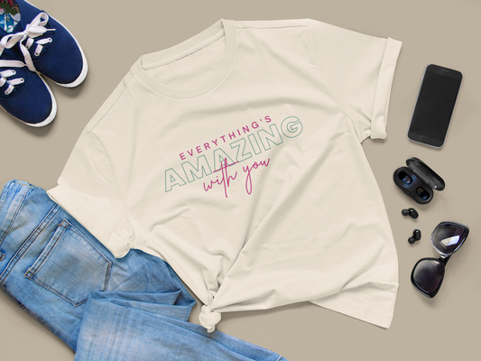 Everything is Amazing with You | Unisex Jersey Short Sleeve Tee