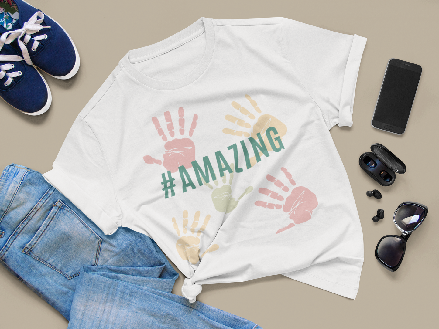 Amazing Hands Unisex Jersey Short Sleeve Tee