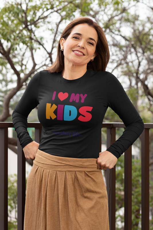 I Love My Kids - Teacher Life, Gift for Teacher, Teacher Shirt, Student Shirt, Back to School Shirt, Teacher Appreciation, Teachers Gift, Sqaud Shirt, Team Teacher Shirt