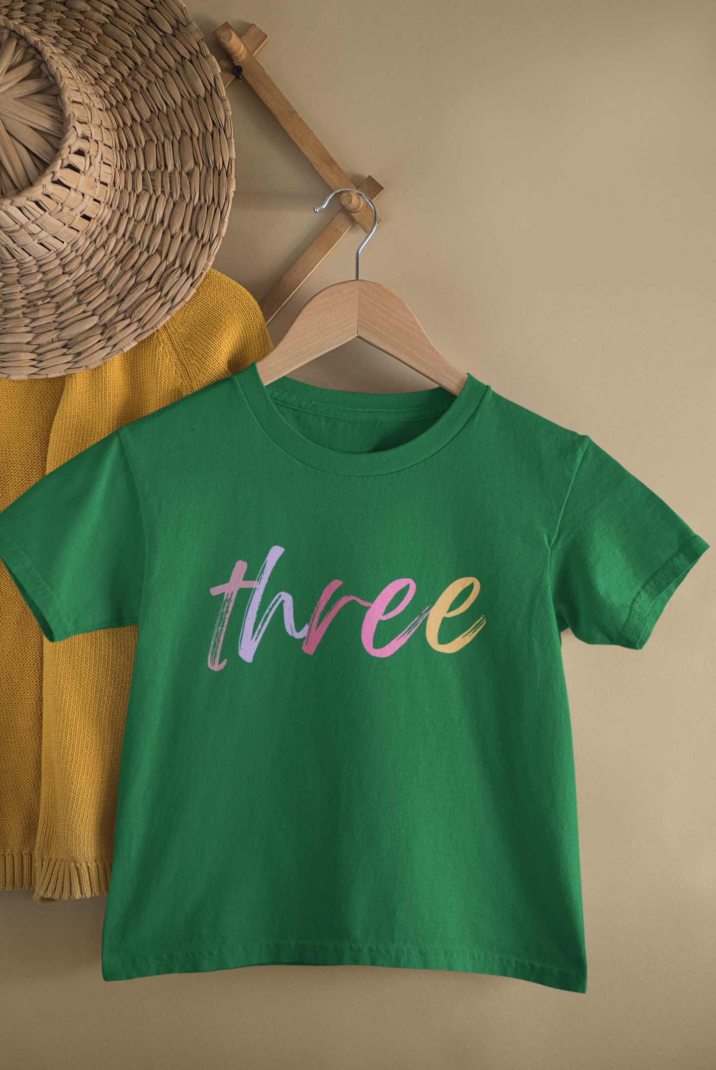 Three Years Old , Funny Shirt, for Kids, Kindergarten Shirt, Gift for Kids, Birthday Shirt