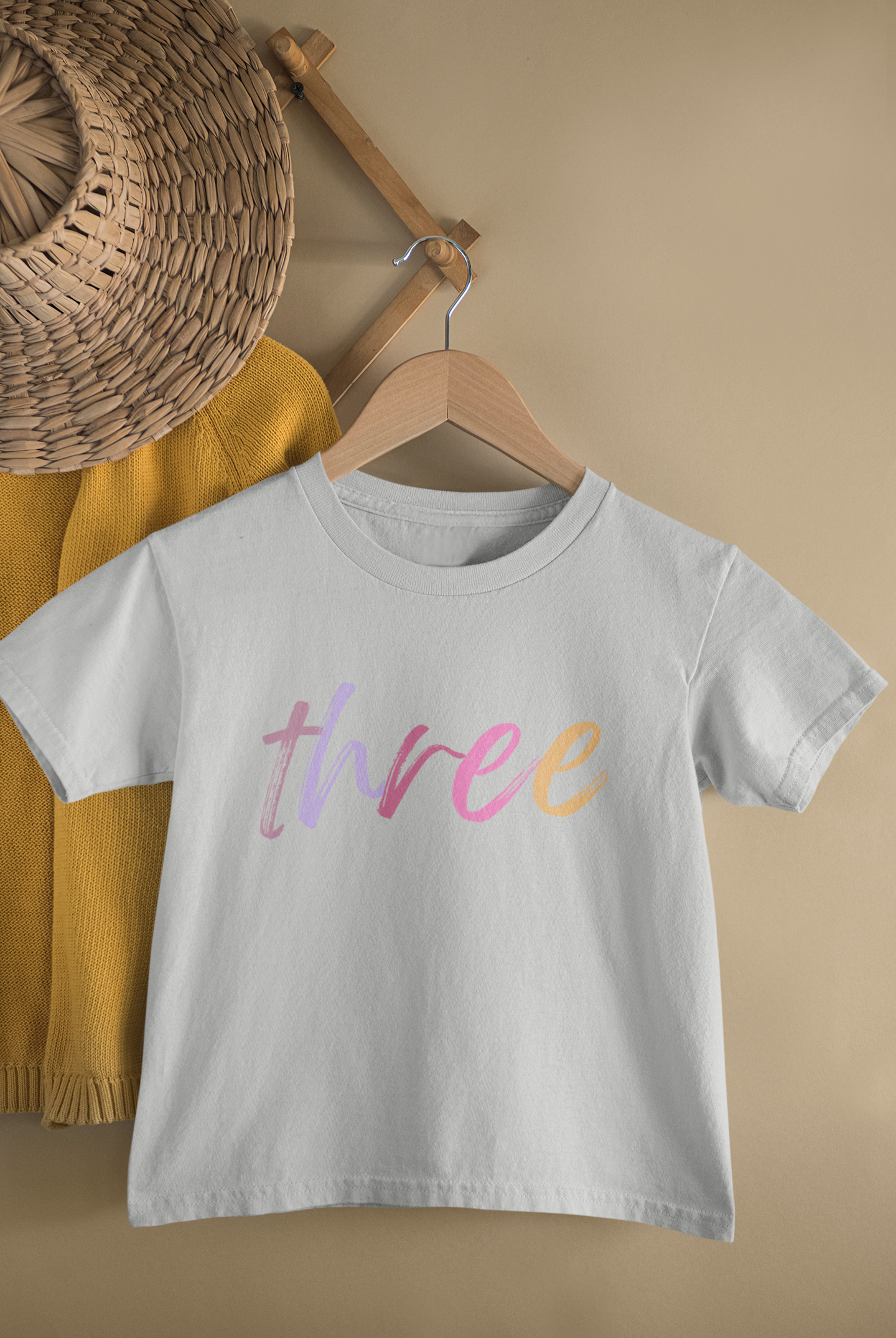 Three Years Old , Funny Shirt, for Kids, Kindergarten Shirt, Gift for Kids, Birthday Shirt