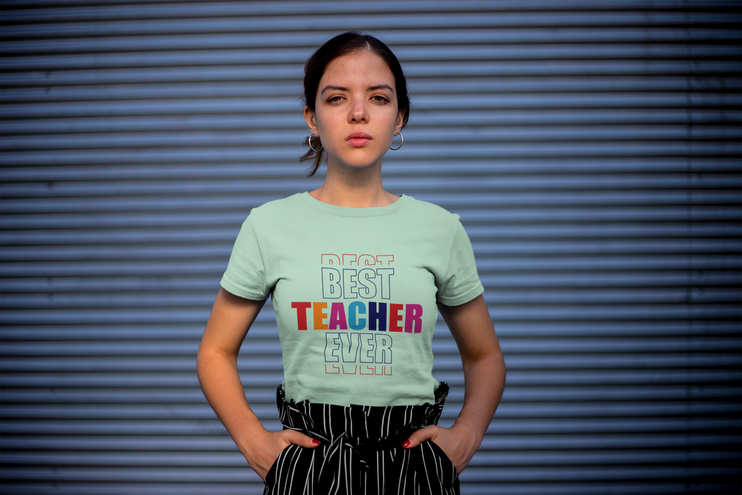 Best Teacher Ever, Gift for Teacher, Teacher Shirt, Student Shirt, Back to School Shirt, Teacher Appreciation, Teachers Gift, Sqaud Shirt, Team Teacher Shirt