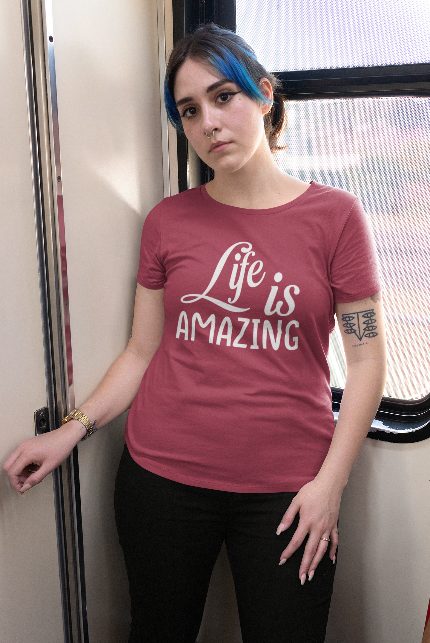 Life Is Amazing, Unisexshirt, Motivational Shirt, Inspirational Shirt, Positive Shirts, Gift Ideas for Women, Gift Ideas for Men