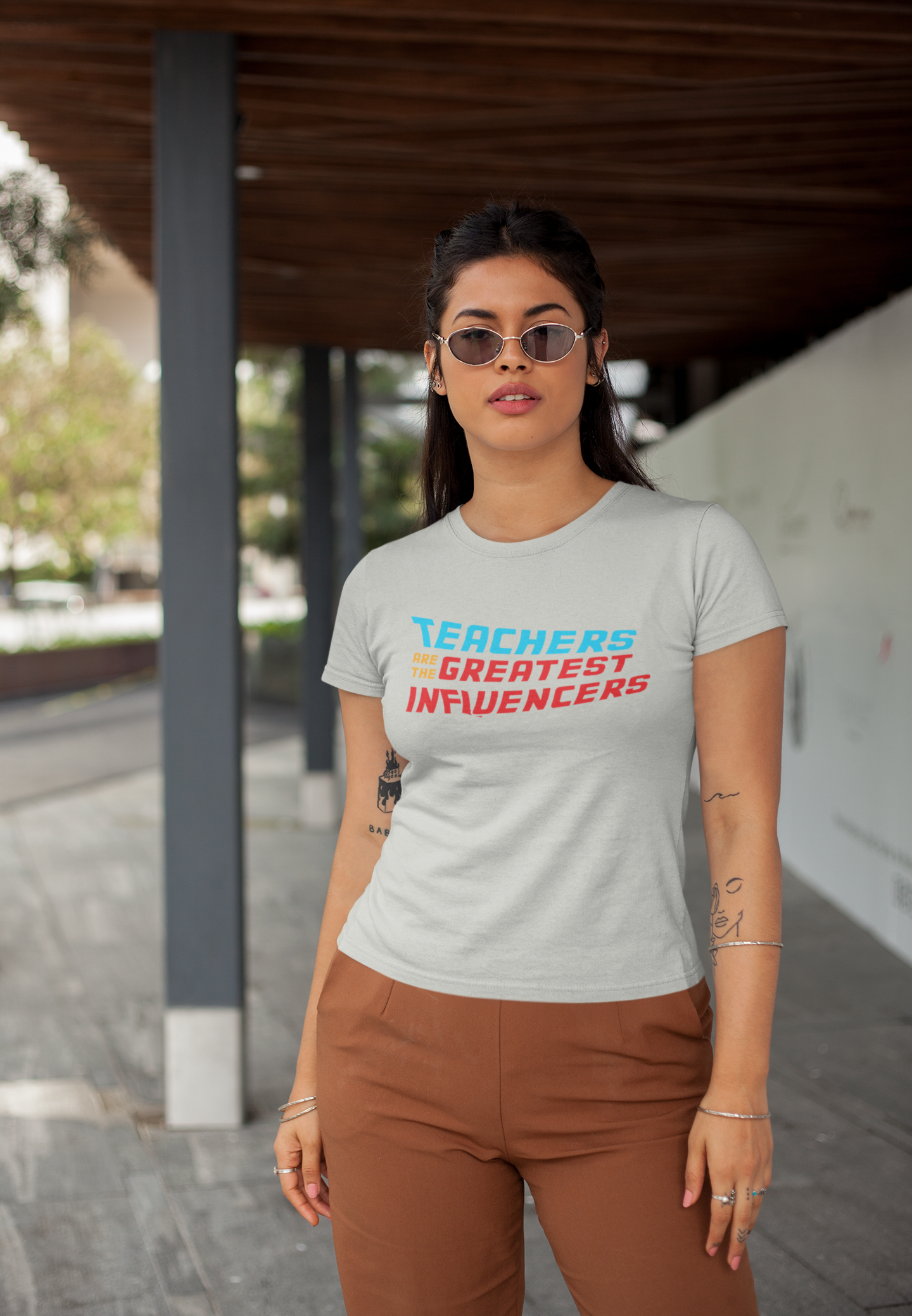 Teachers Are the Greatest Influencers, Gift for Teacher, Teacher Shirt, Student Shirt, Back to School Shirt, Teacher Appreciation, Teachers Gift, Sqaud Shirt, Team Teacher Shirt