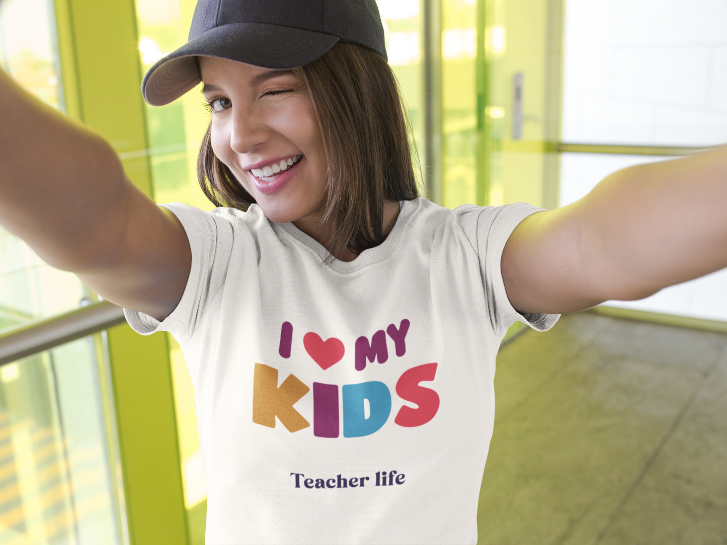 I Love My Kids - Teacher Life, Gift for Teacher, Teacher Shirt, Student Shirt, Back to School Shirt, Teacher Appreciation, Teachers Gift, Sqaud Shirt, Team Teacher Shirt