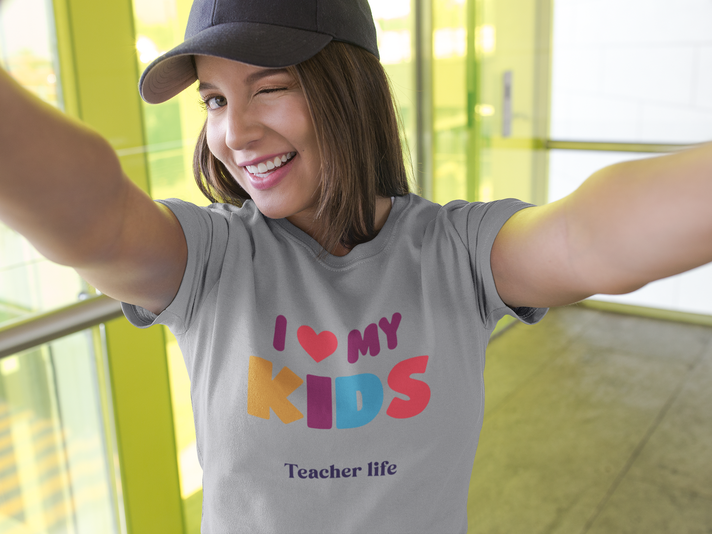 I Love My Kids - Teacher Life, Gift for Teacher, Teacher Shirt, Student Shirt, Back to School Shirt, Teacher Appreciation, Teachers Gift, Sqaud Shirt, Team Teacher Shirt