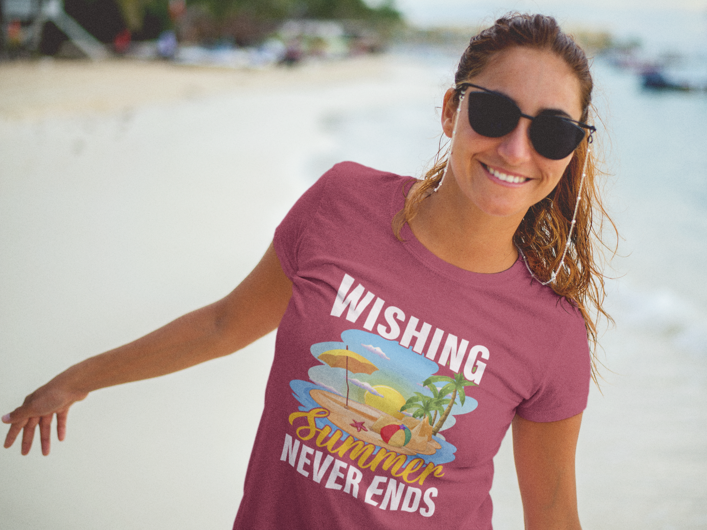 Wishing for Summer All Year, Summer Shirts, Beach Shirt, Last Day of School Shirt, Vacation Shirt, Schools Out Shirt, Trendy Unisex Shirt