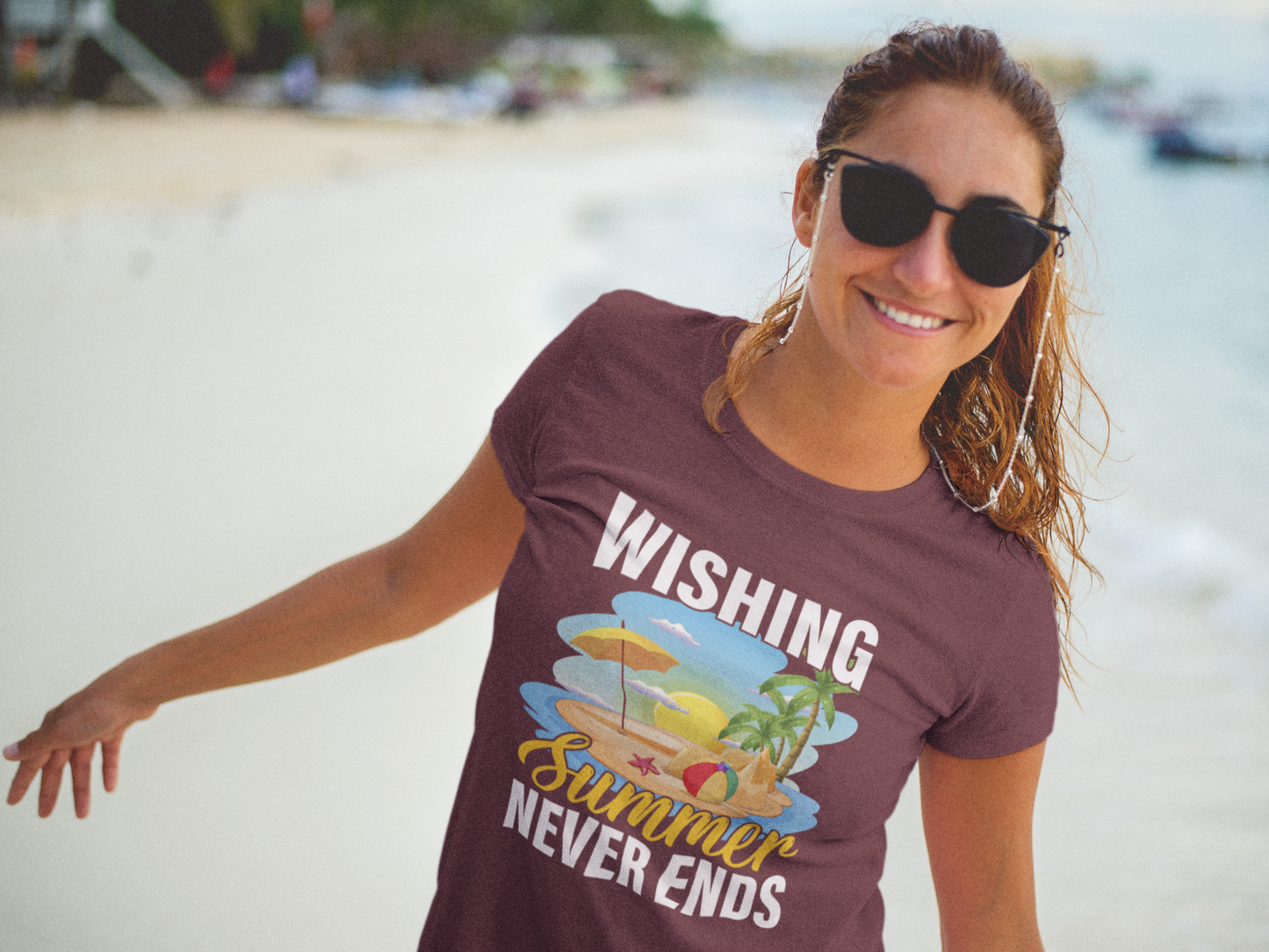 Wishing for Summer All Year, Summer Shirts, Beach Shirt, Last Day of School Shirt, Vacation Shirt, Schools Out Shirt, Trendy Unisex Shirt