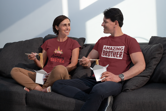 Amazing Brother - Sister, Family Shirts, Family Reunion Shirts, Trendy Shirts