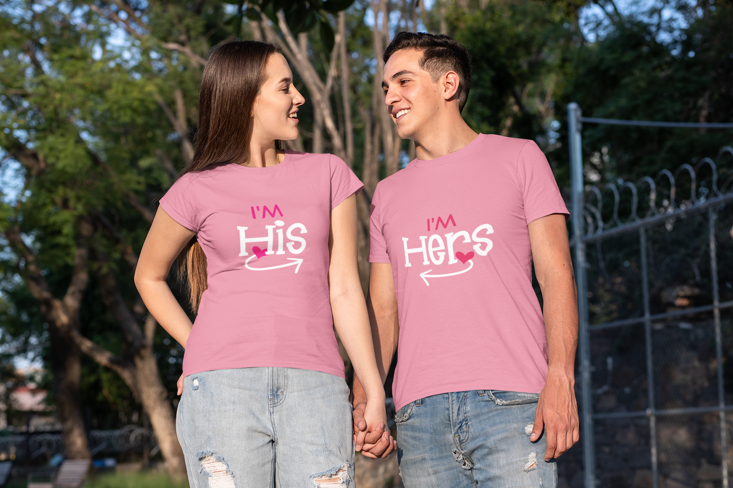 I'm Hers - I'm His,Couple Shirt, Womens Shirt, Men Shirt, Gift for Her, Gift Idea for Women, Gift for Him, Girlfriend Shirt, Boyfriend Shirt