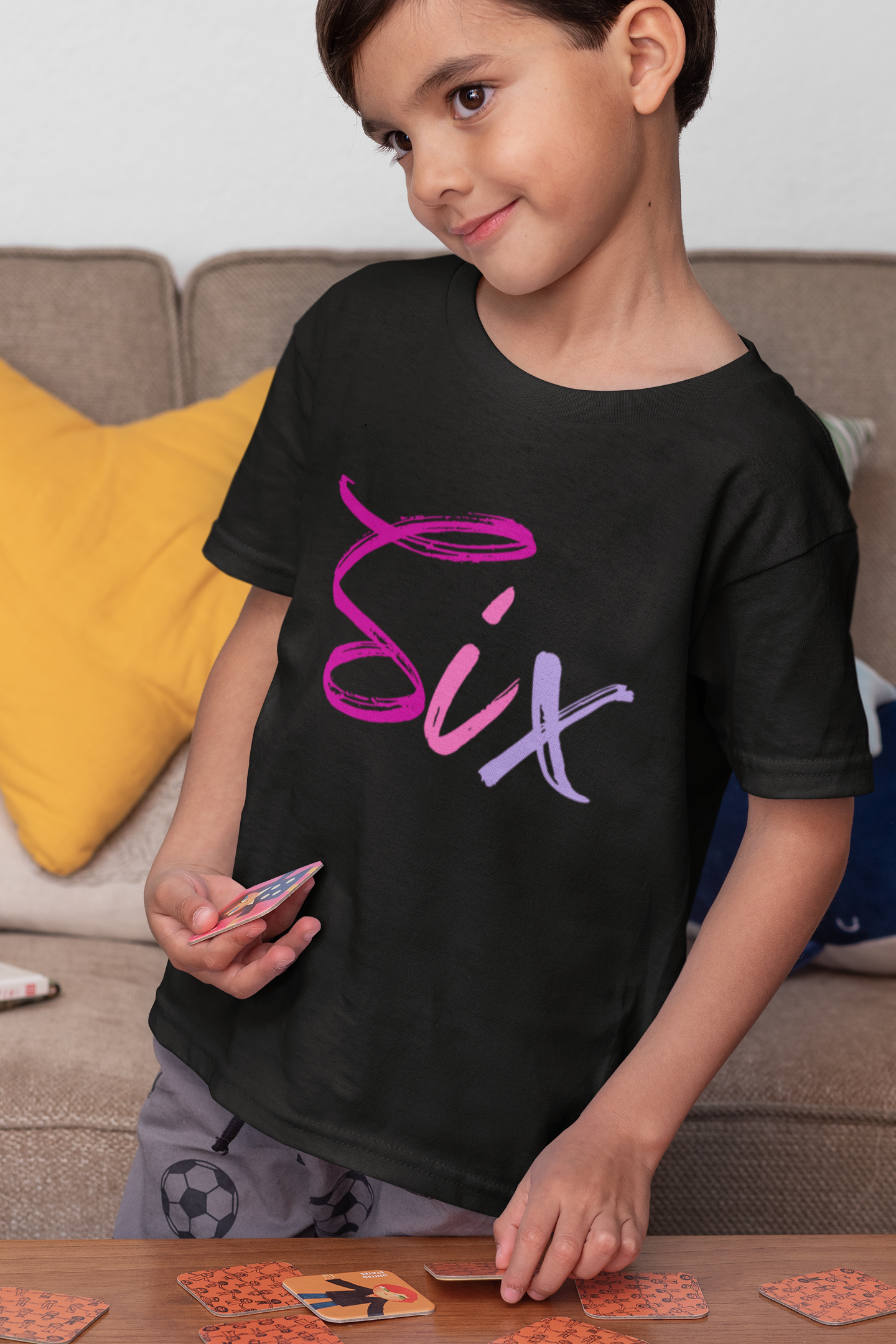 Six Years Old , Funny Shirt, for Kids, Kindergarten Shirt, Gift for Kids, Birthday Shirt