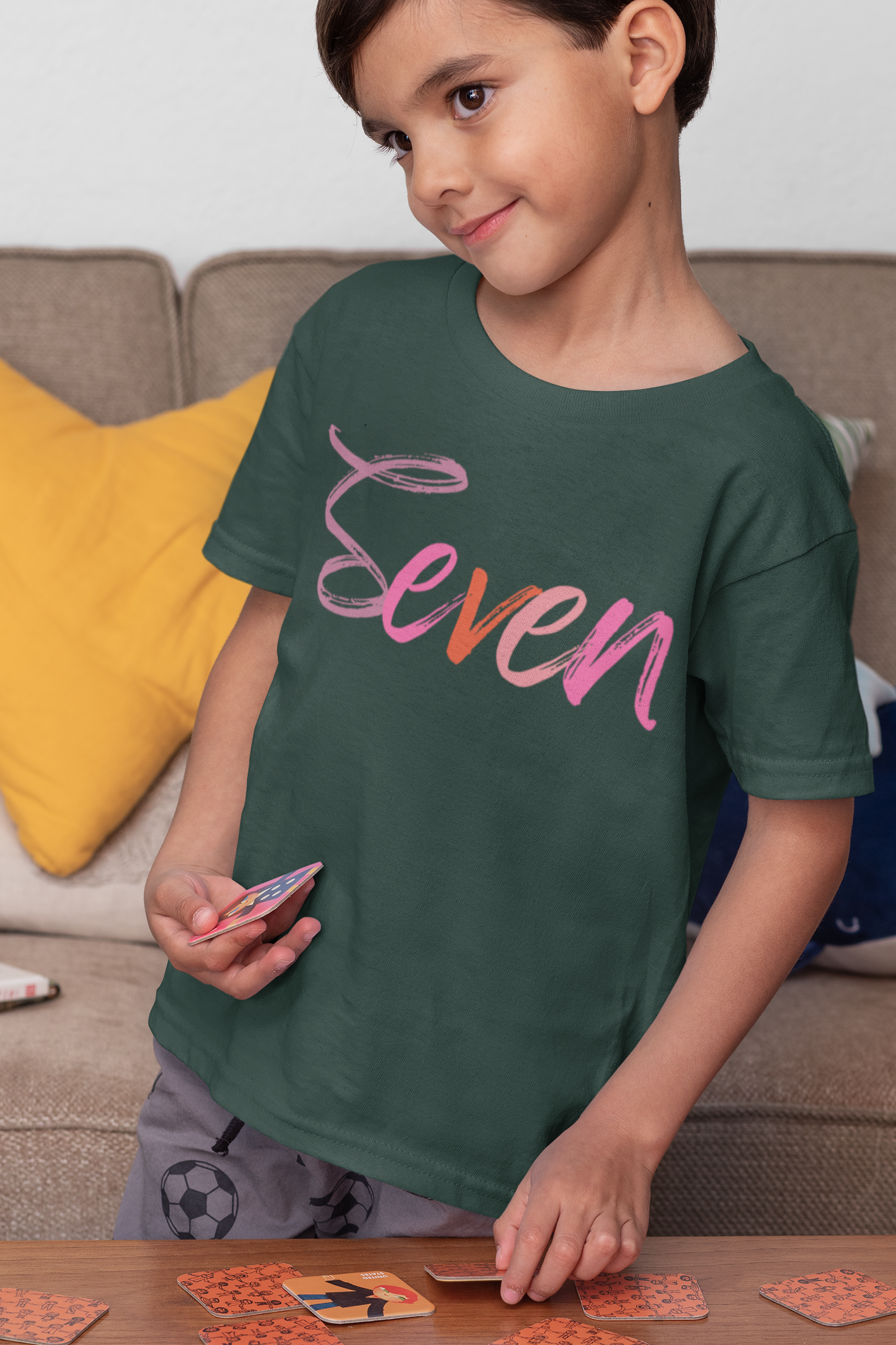 Seven Years Old , Funny Shirt, for Kids, Kindergarten Shirt, Gift for Kids, Birthday Shirt