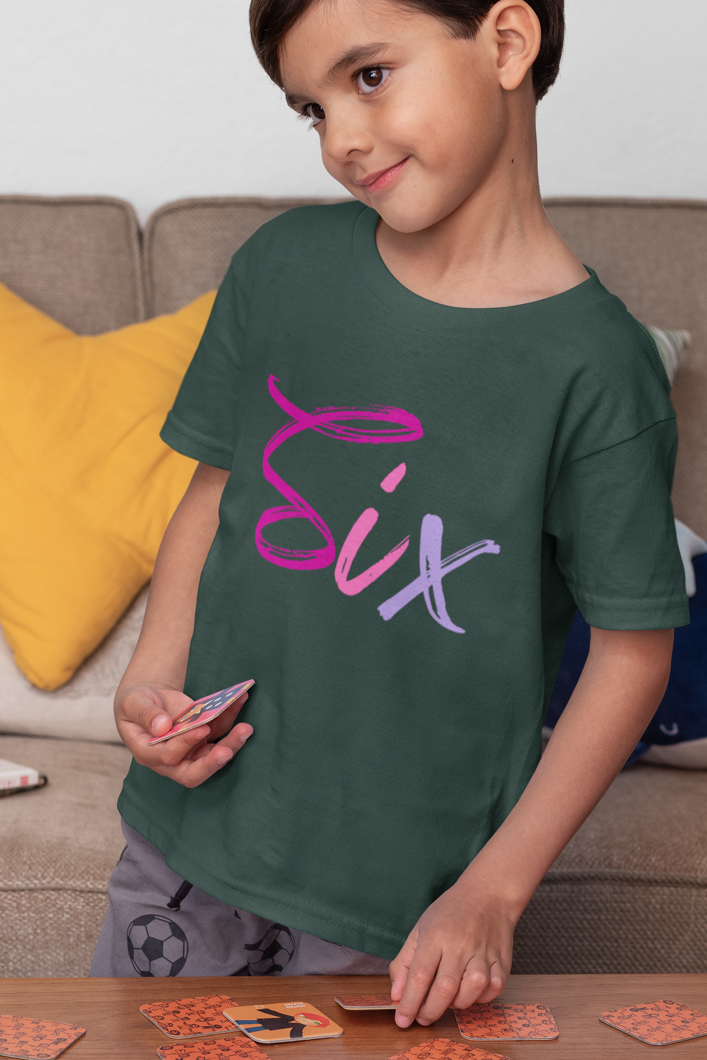 Six Years Old , Funny Shirt, for Kids, Kindergarten Shirt, Gift for Kids, Birthday Shirt